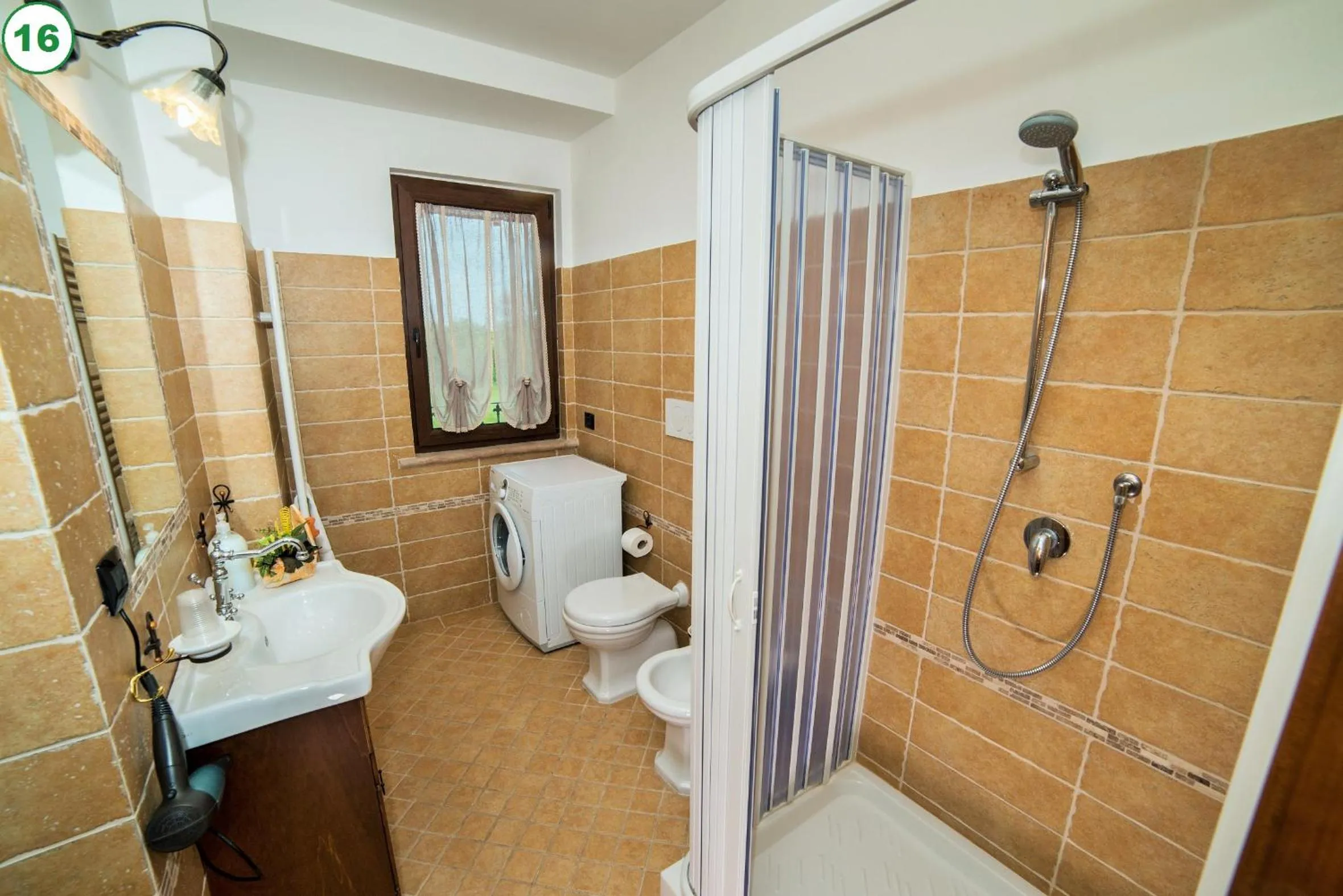 Bathroom in I Gigli del Belvedere