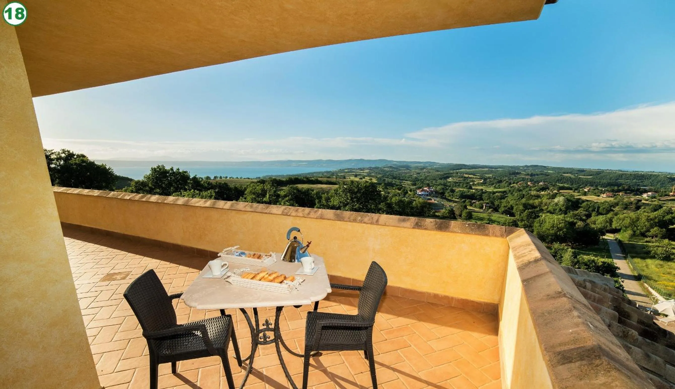 Balcony/Terrace in I Gigli del Belvedere
