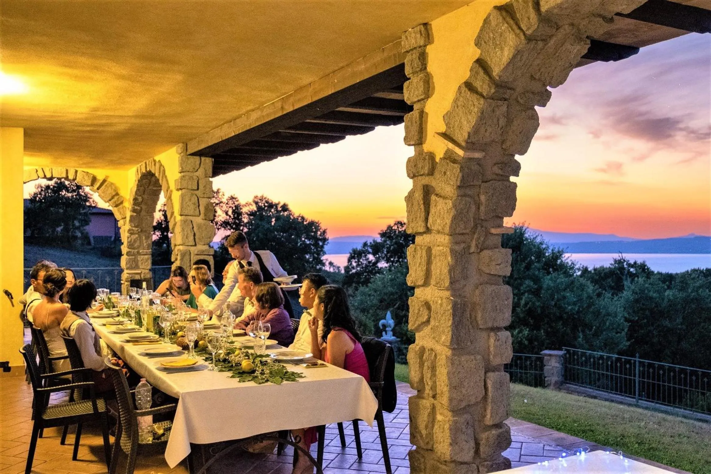Patio in I Gigli del Belvedere