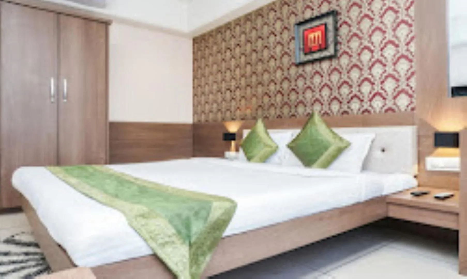 Bed in Shri Vitthal Mangalam ,Satara