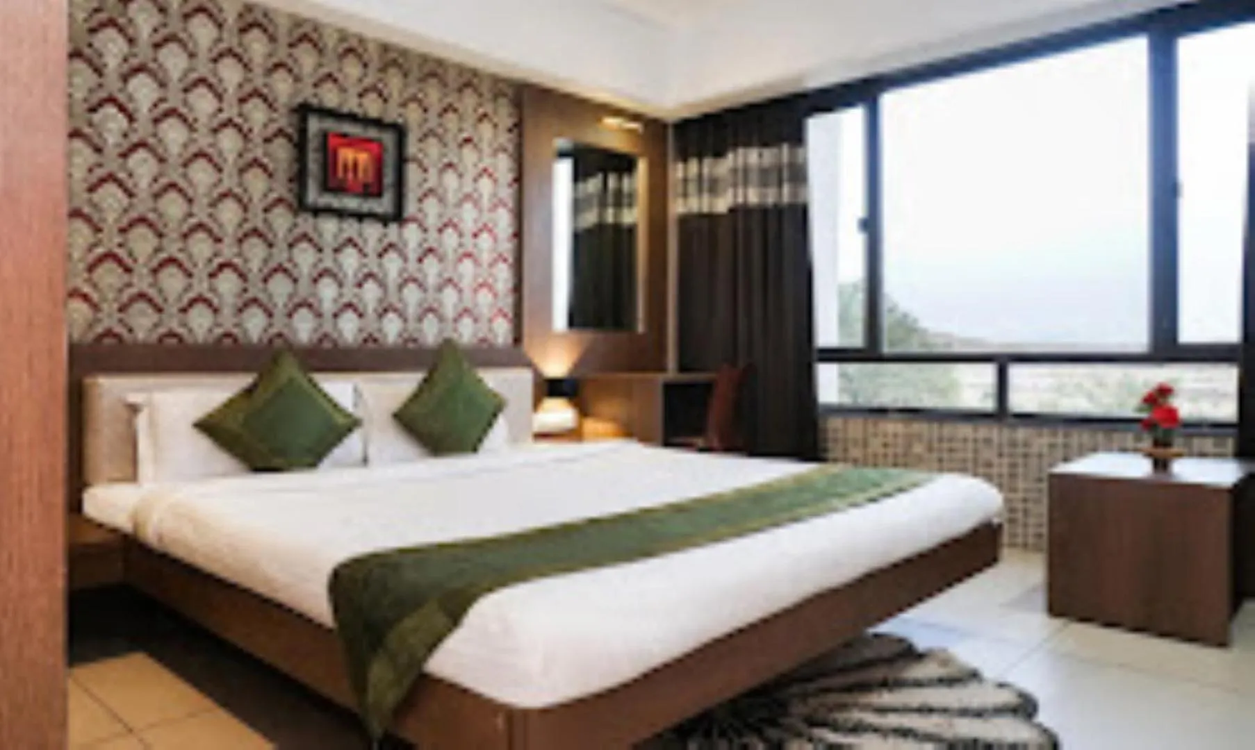 Bed in Shri Vitthal Mangalam ,Satara