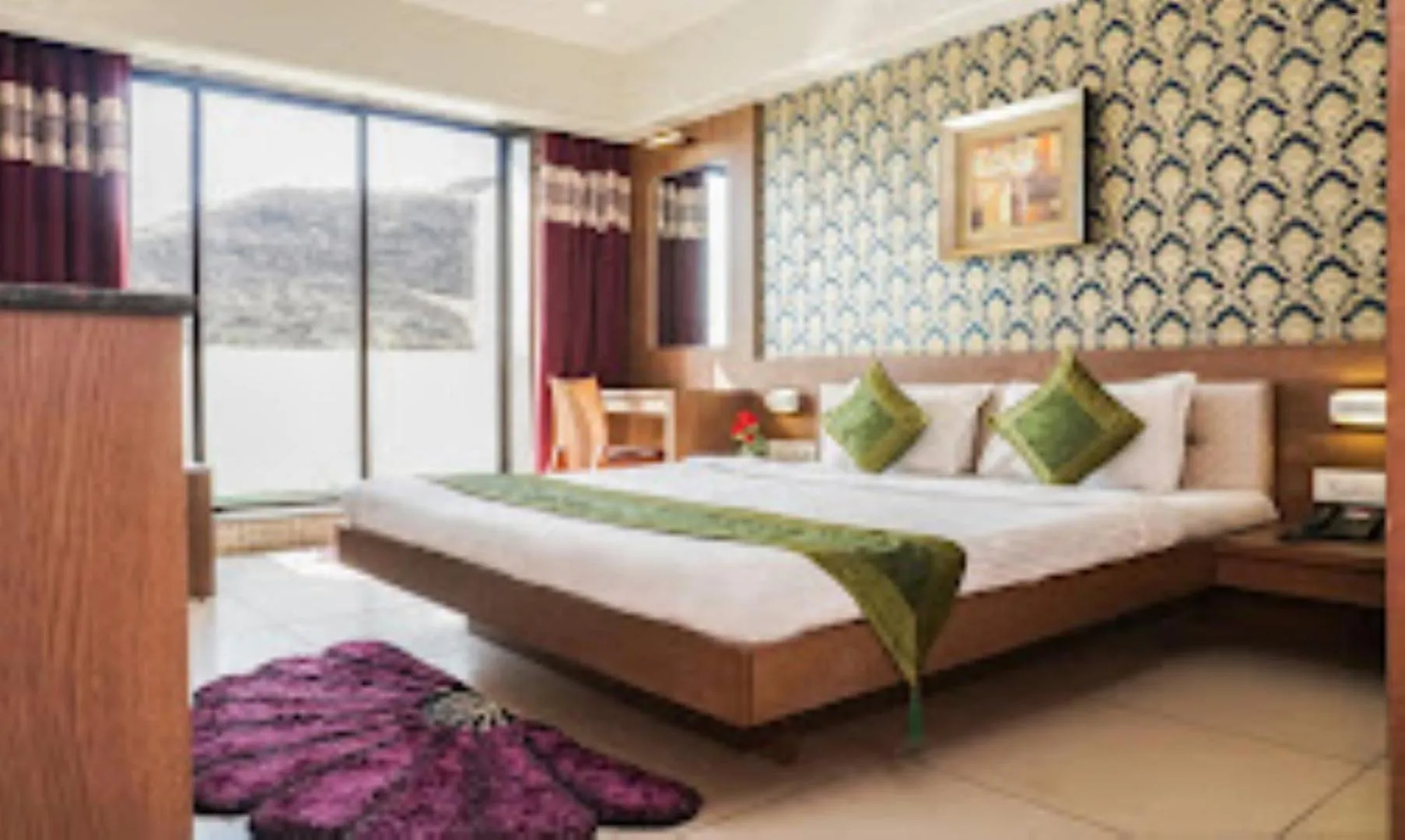 Bed in Shri Vitthal Mangalam ,Satara