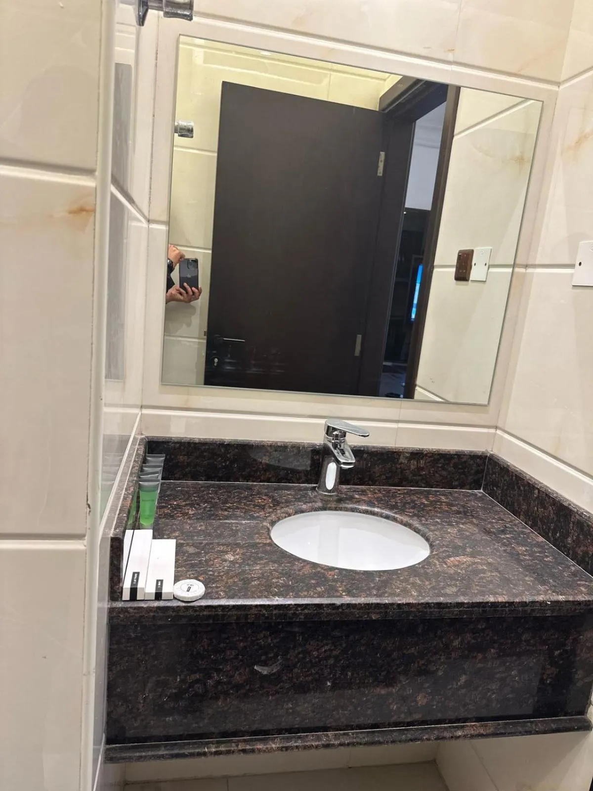 Bathroom in Dibba Sea View Hotel by AMA Pro