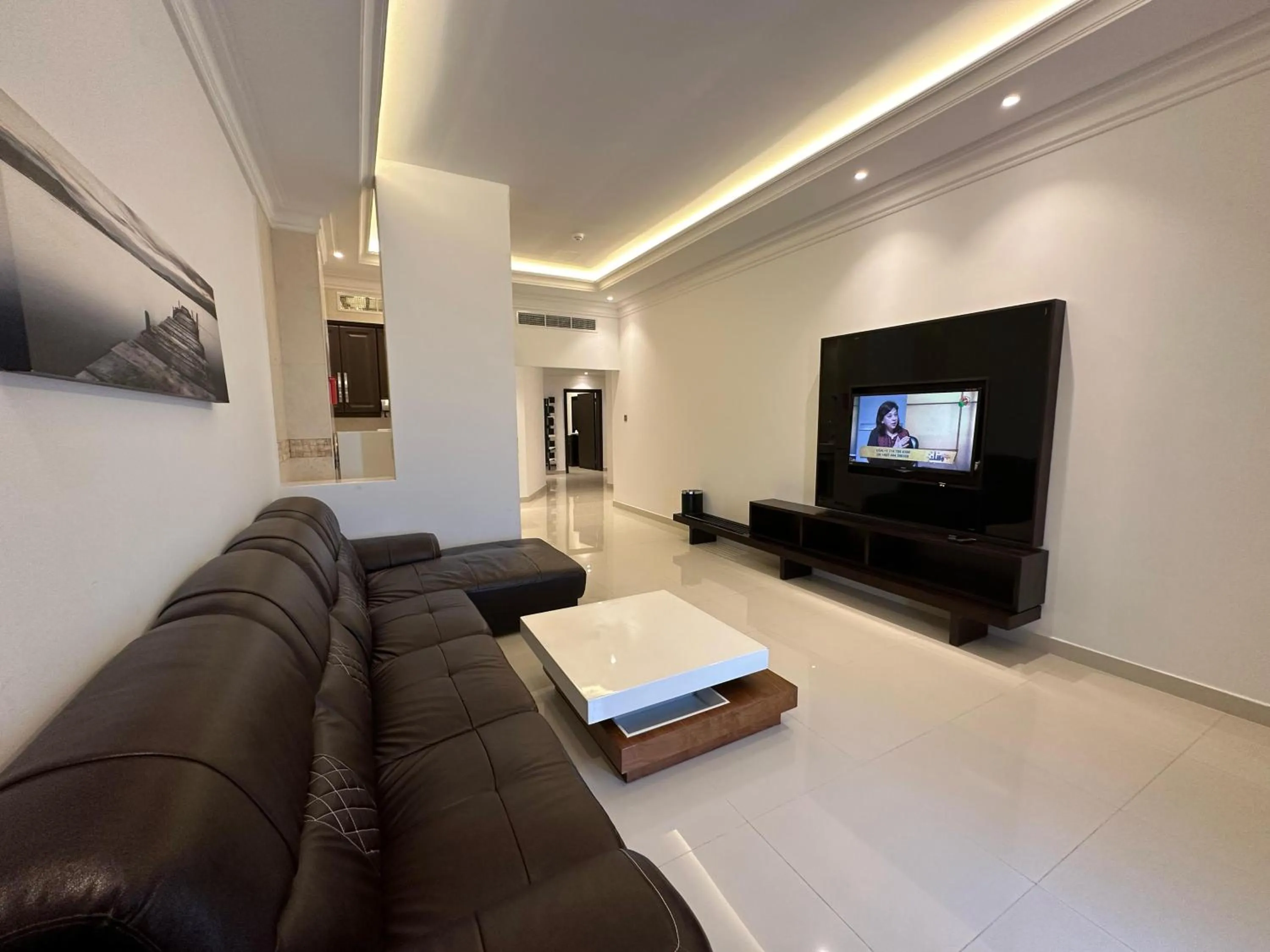 Seating area in Dibba Sea View Hotel by AMA Pro