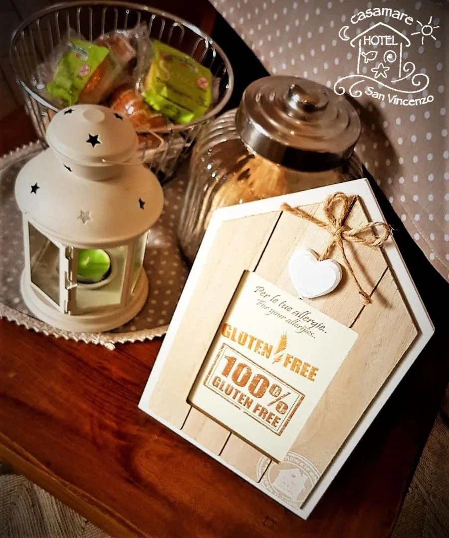 Food close-up in Casamare Hotel