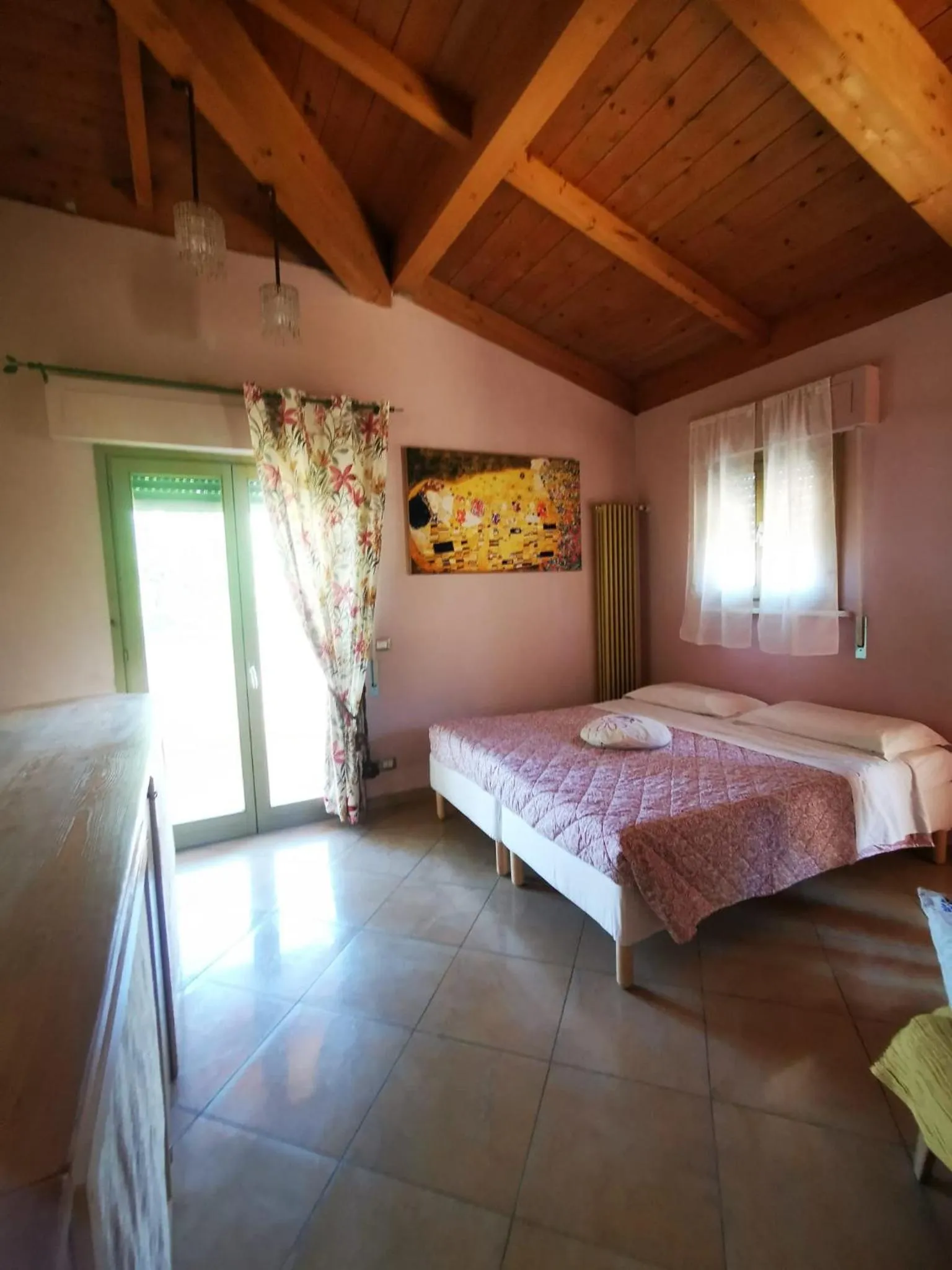 Bed in Casamare Hotel