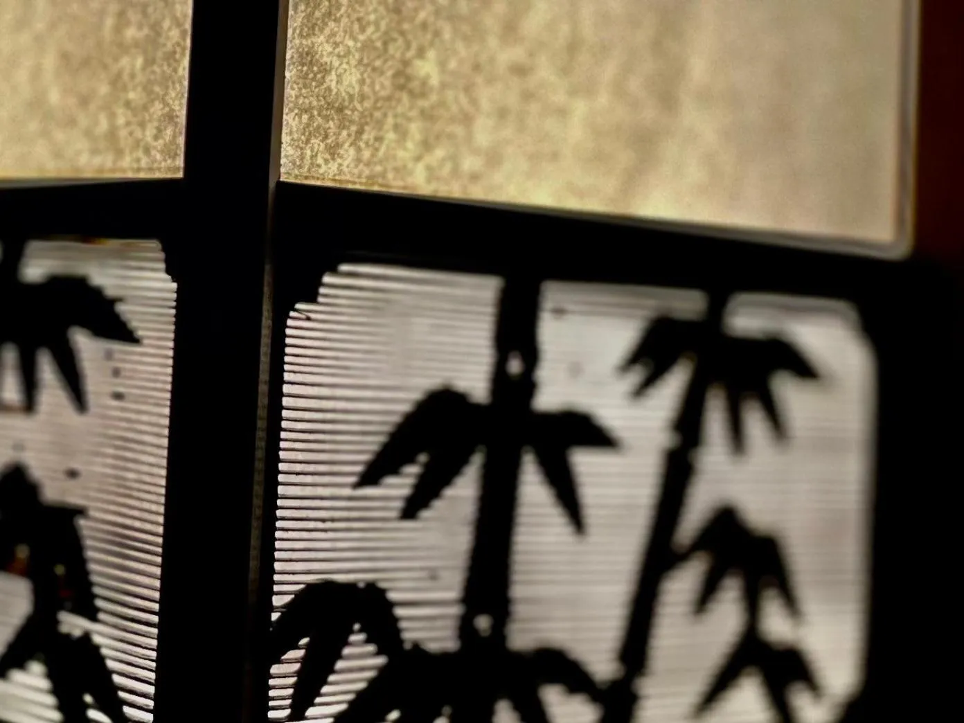 Decorative detail in Yuzawa house