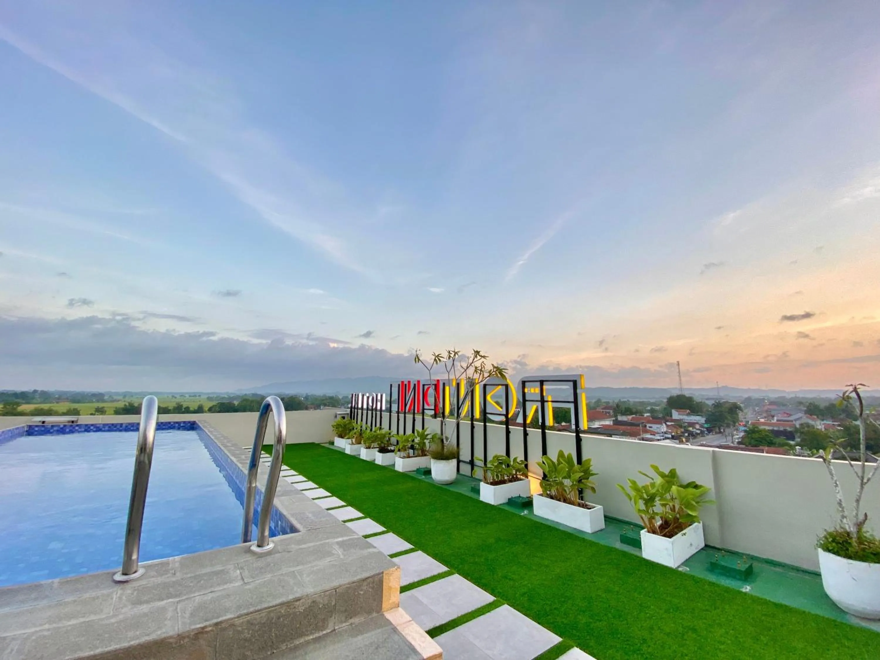 City view in Front One Hotel Gombong