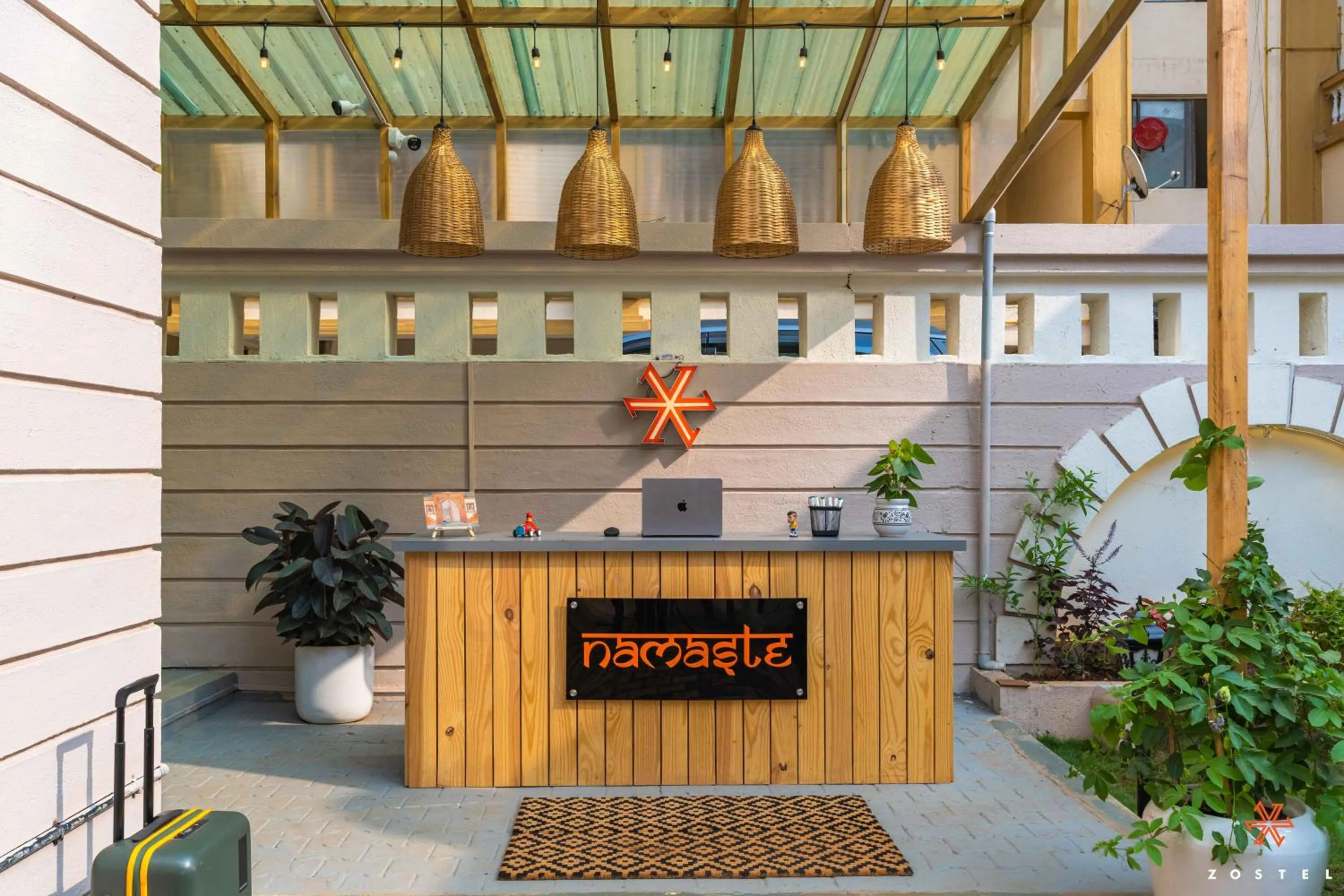 Garden in Zostel Pune (Viman Nagar)