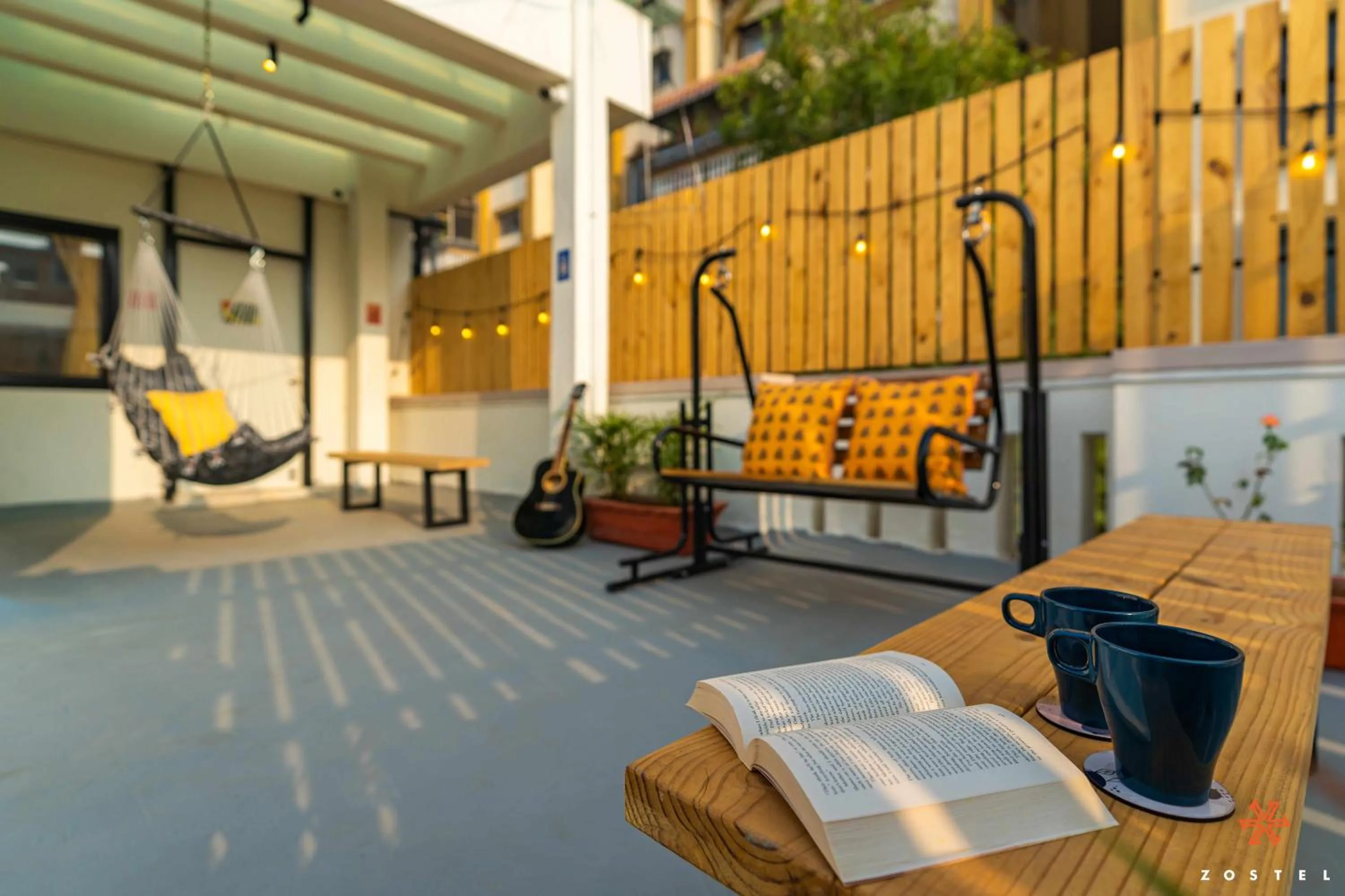 Balcony/Terrace in Zostel Pune (Viman Nagar)