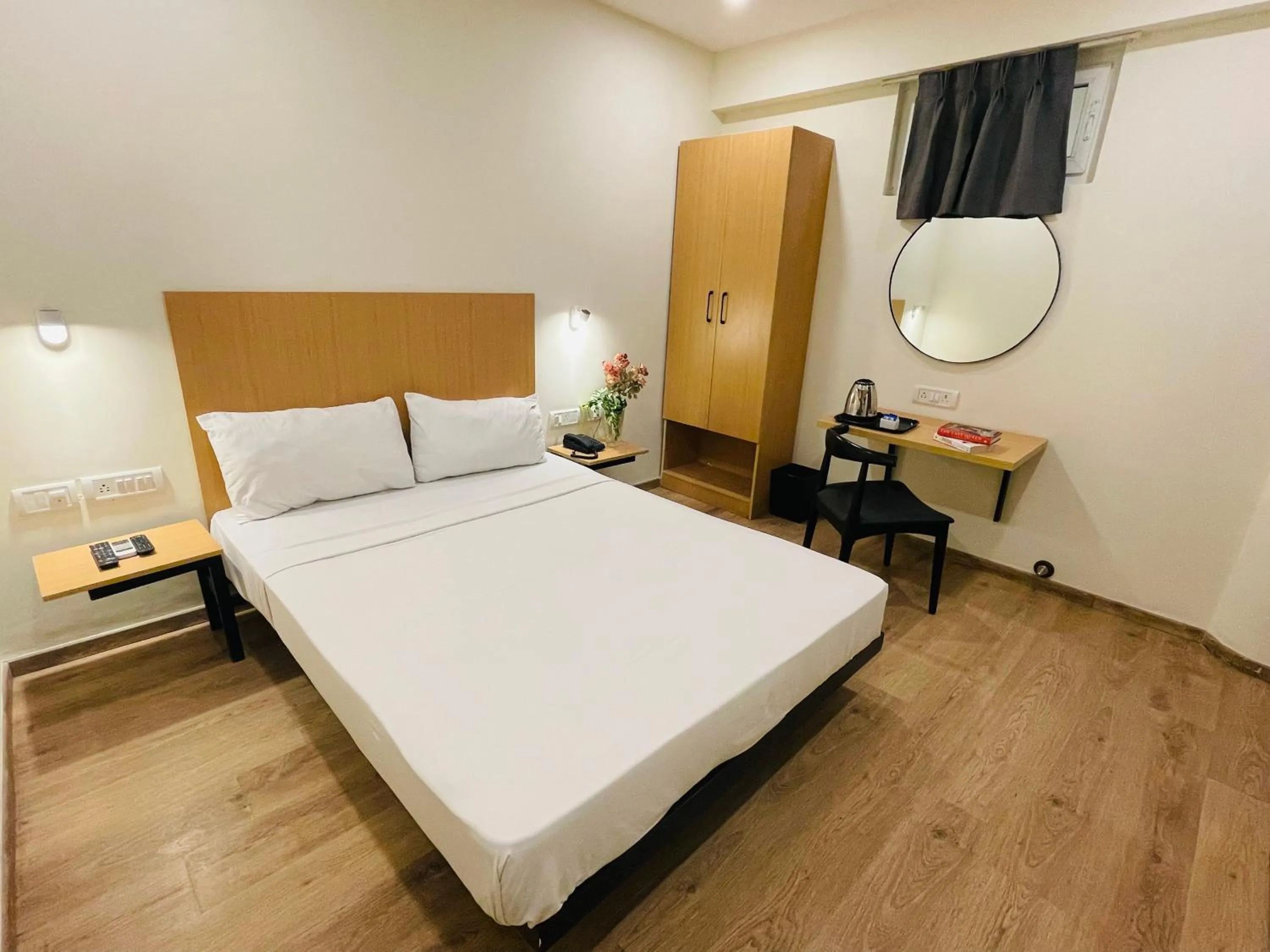 Bed in Sanctum Suites Richmond Road Bangalore