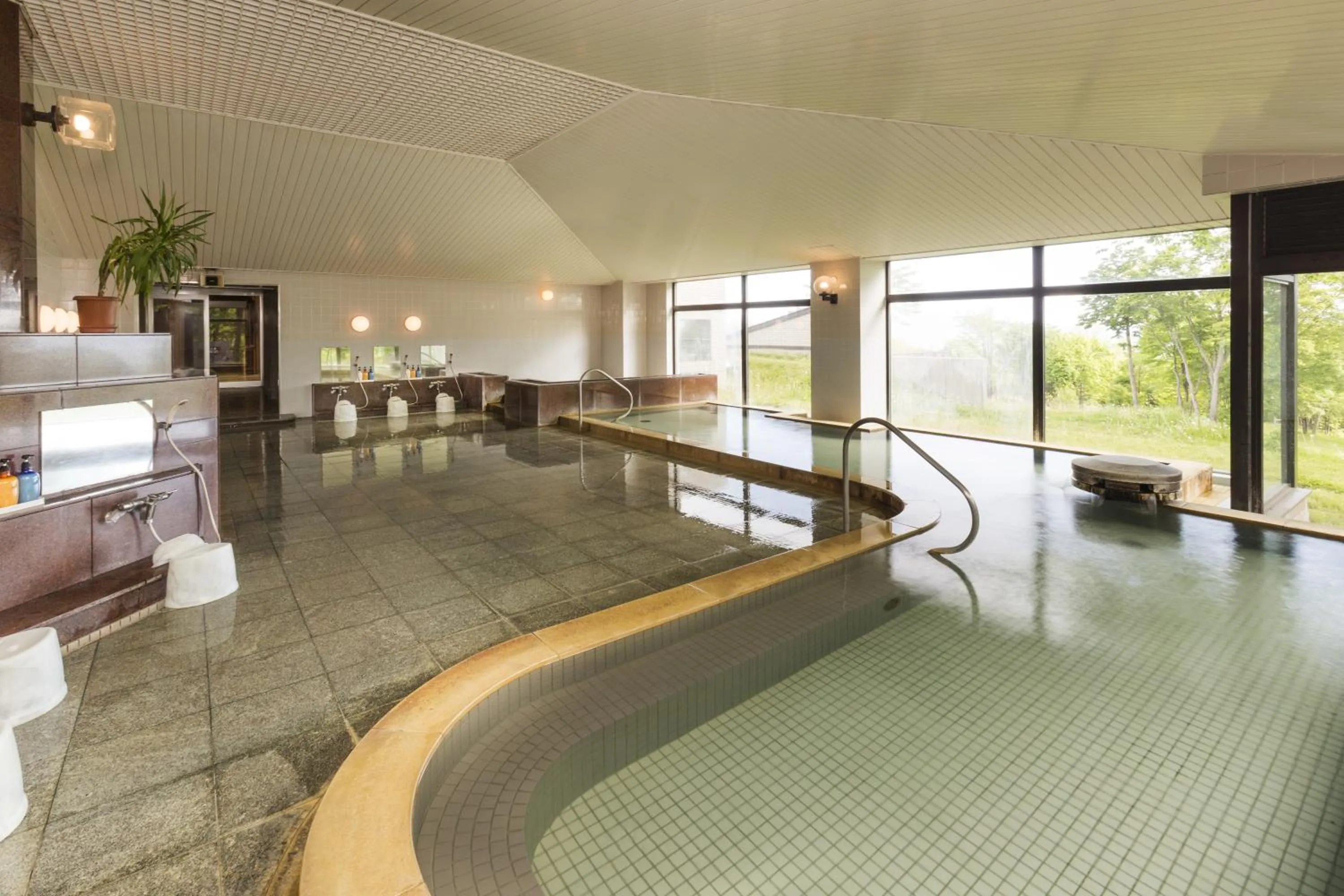 Hot Spring Bath in Niseko Hot Spring Ikoino Yuyado Iroha