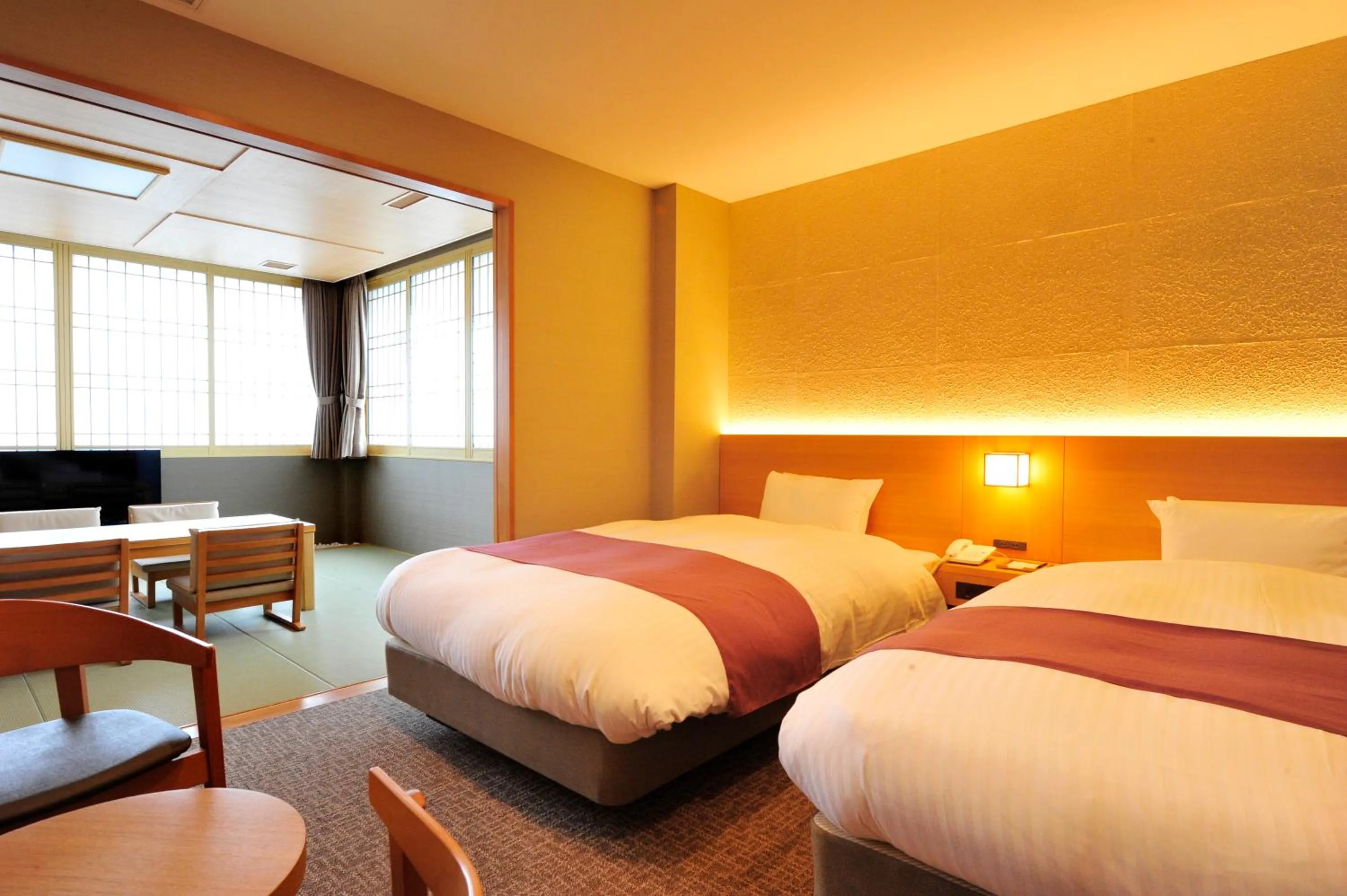 Photo of the whole room, Bed in Niseko Hot Spring Ikoino Yuyado Iroha