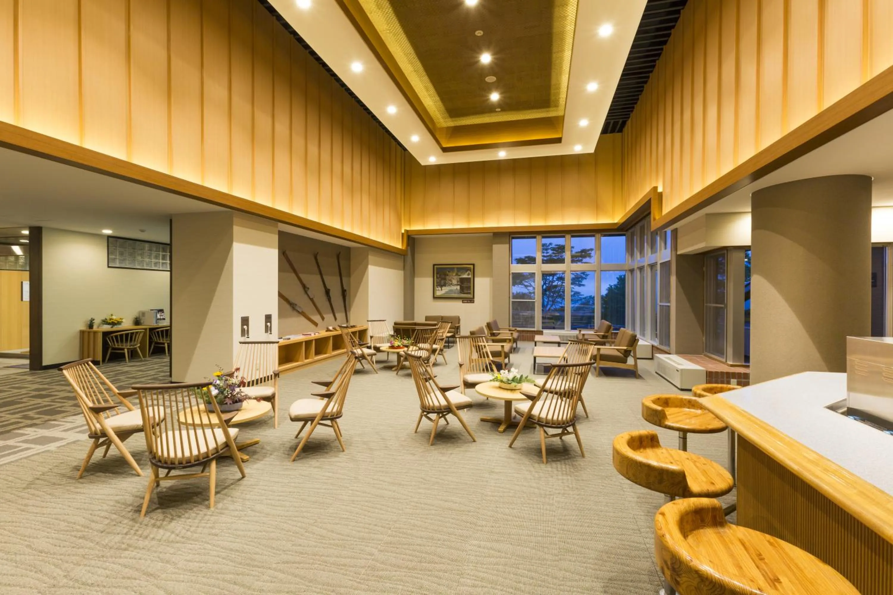 Communal lounge/ TV room in Niseko Hot Spring Ikoino Yuyado Iroha