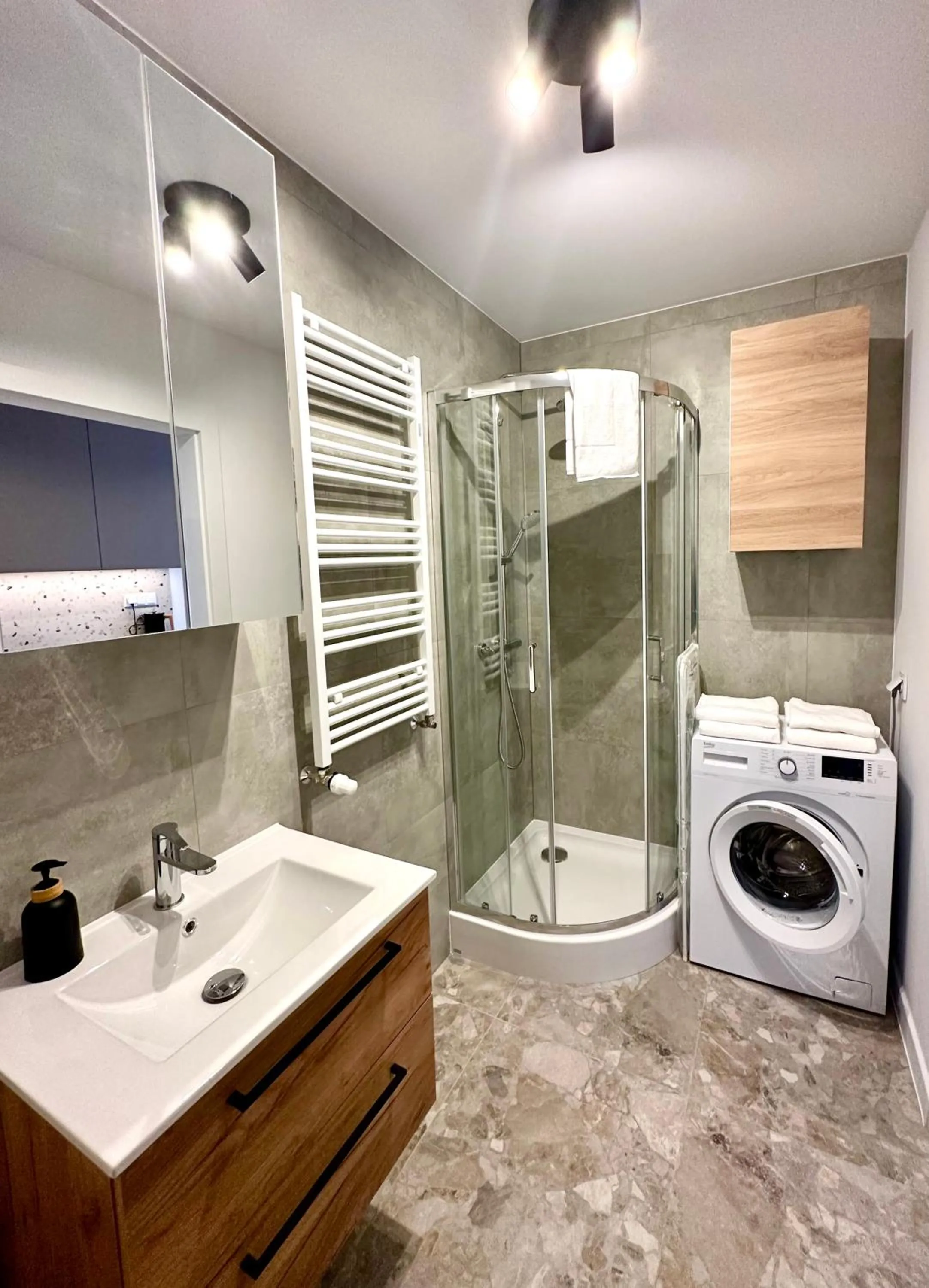 Shower in Platon Residence Apartments