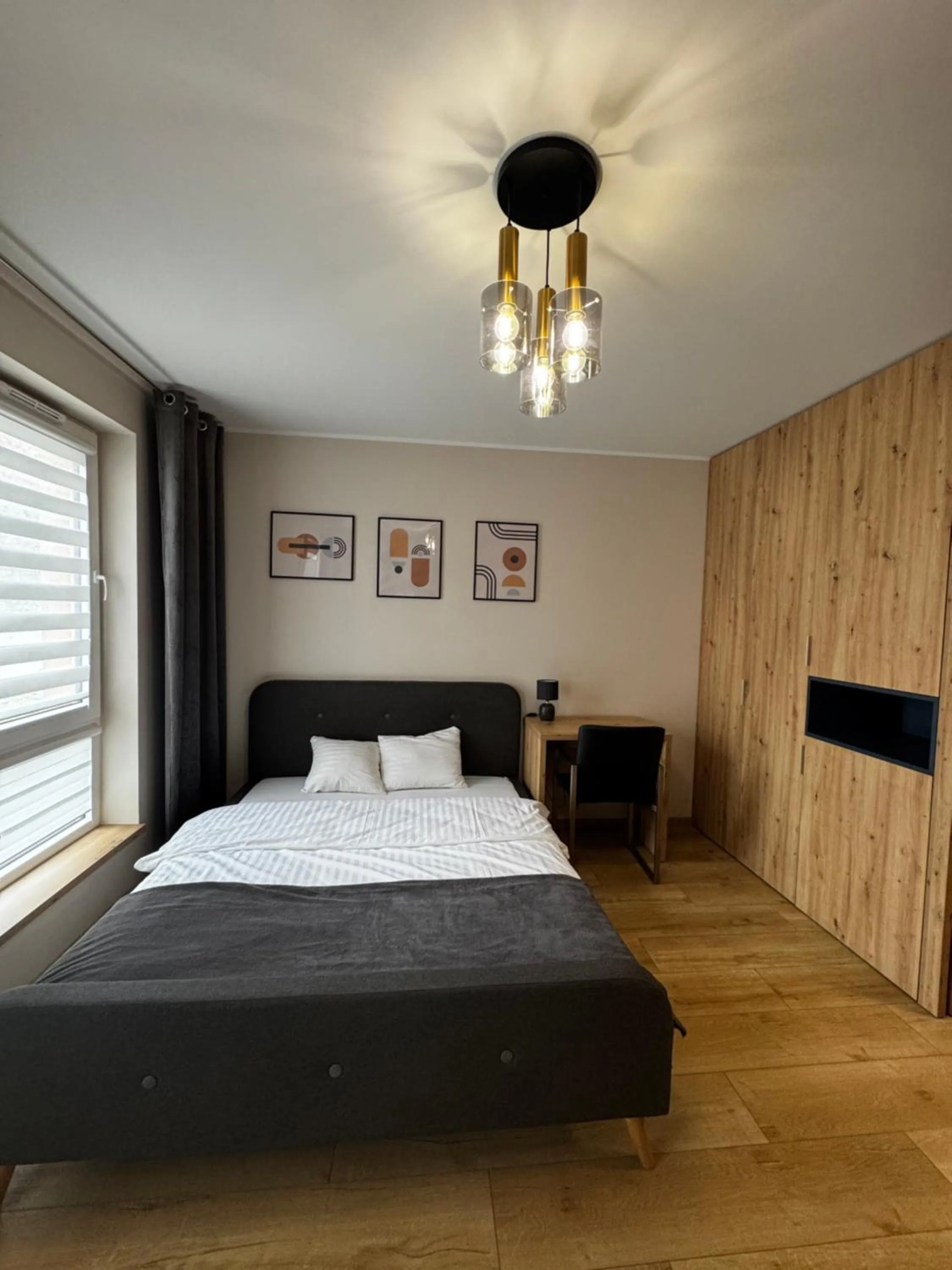 Bed in Platon Residence Apartments