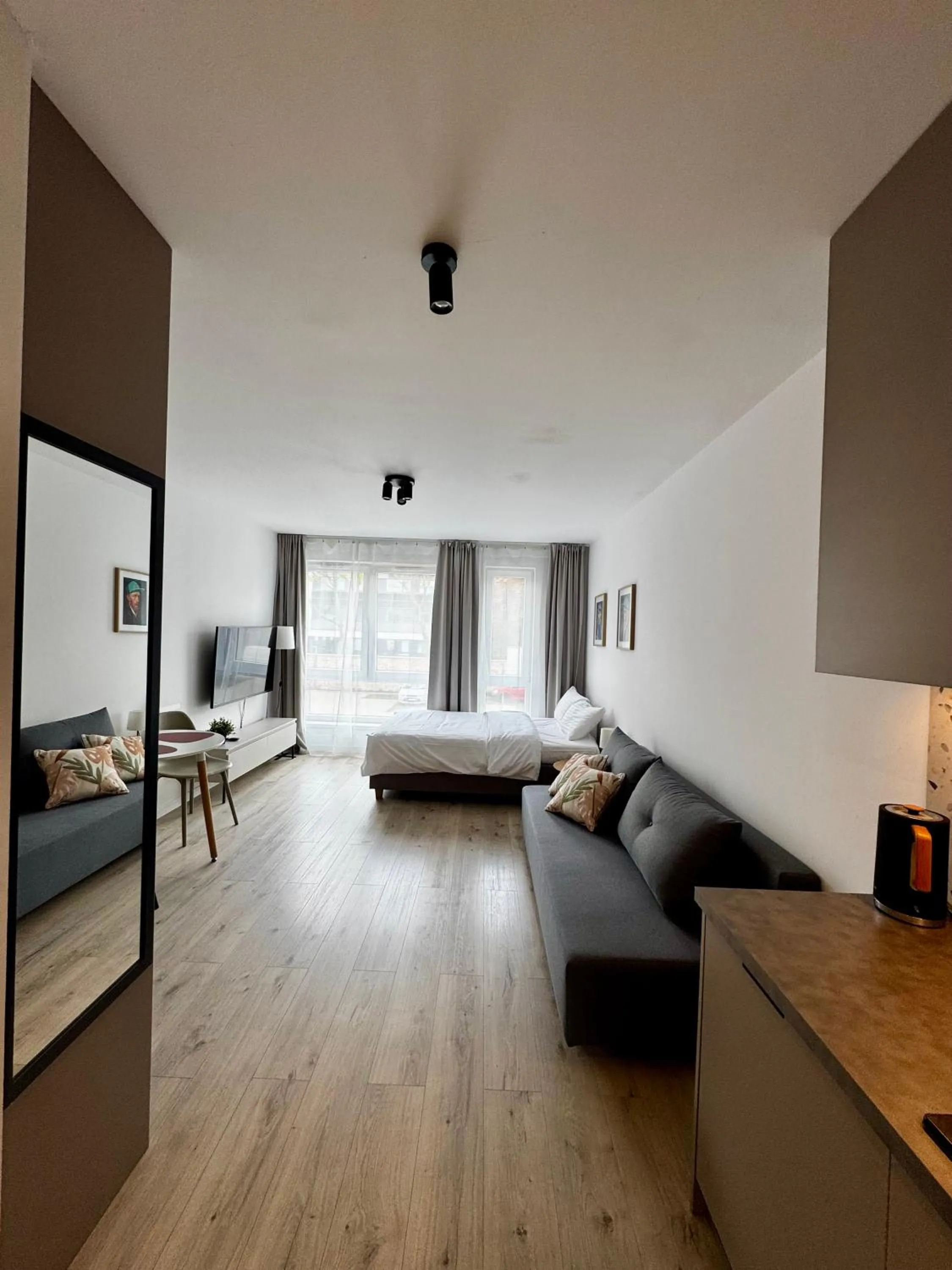 Bed in Platon Residence Apartments