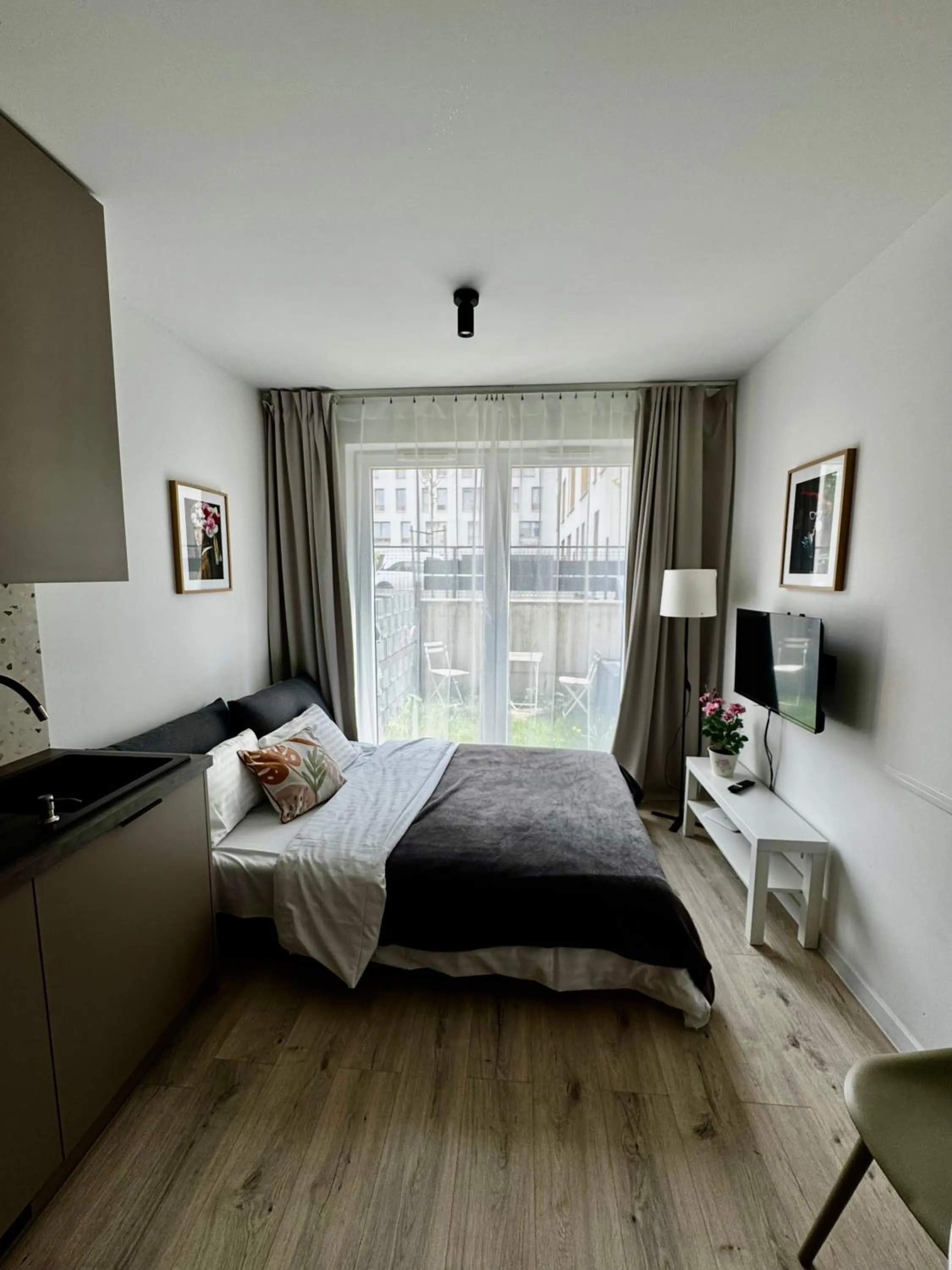 Bed in Platon Residence Apartments