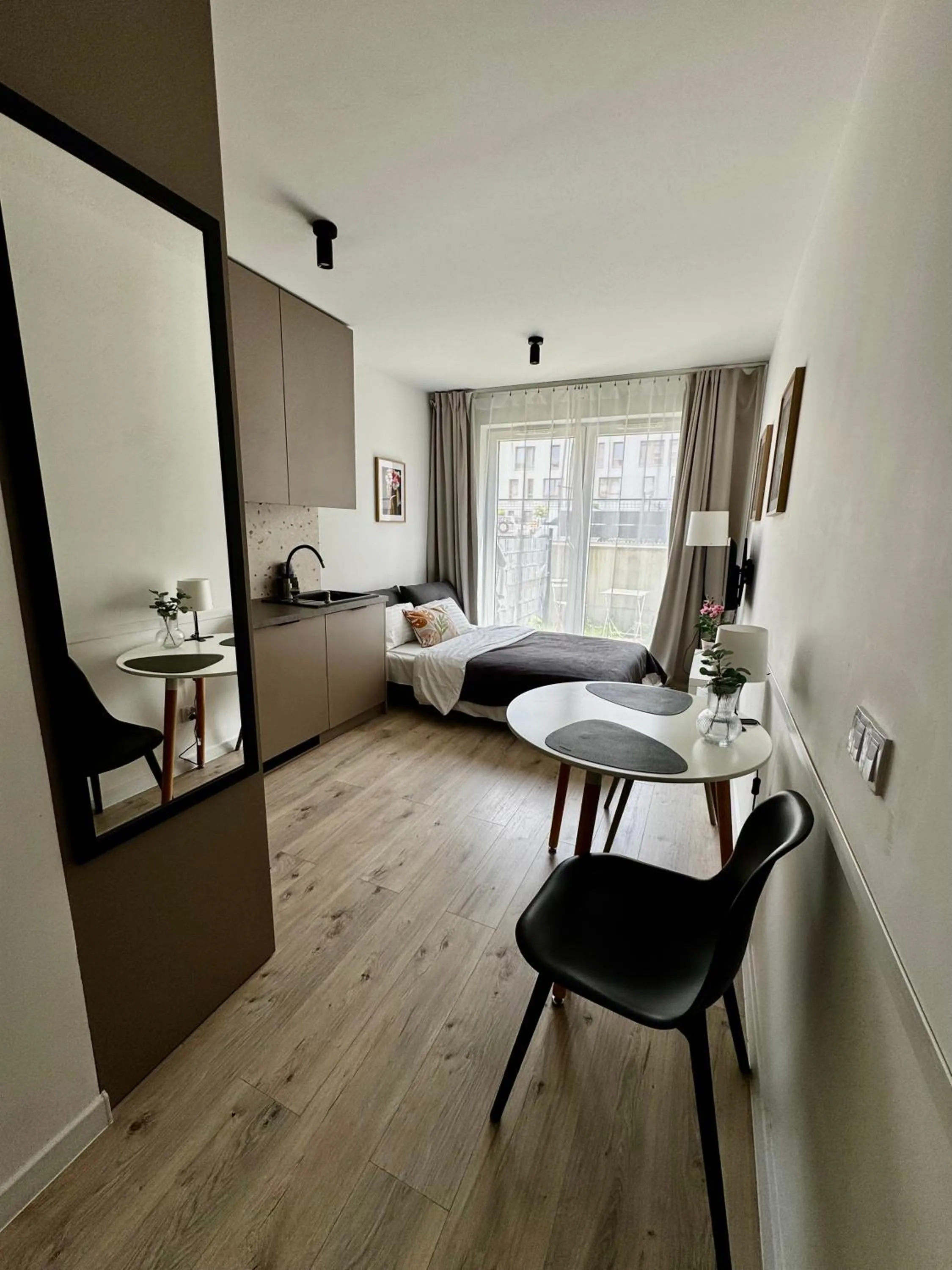 Bed in Platon Residence Apartments