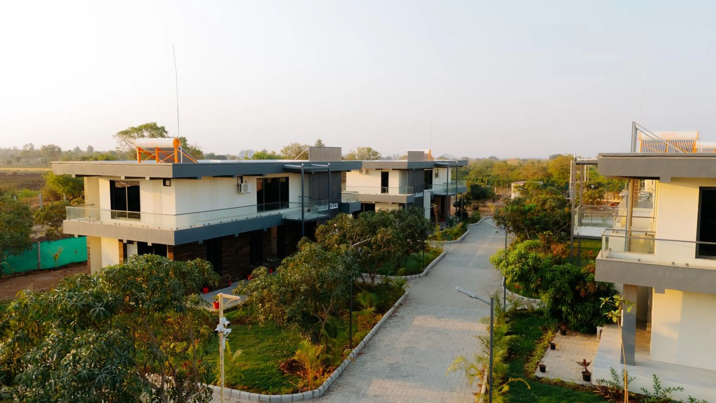 Natural landscape in Daksh Eden Greenz -A Luxury Resort in Sasan Gir