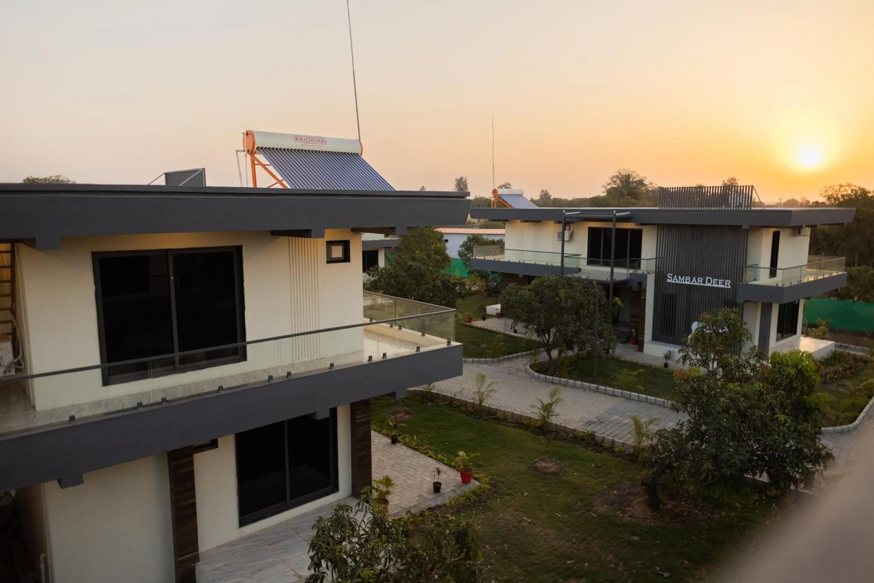 Property building in Daksh Eden Greenz -A Luxury Resort in Sasan Gir