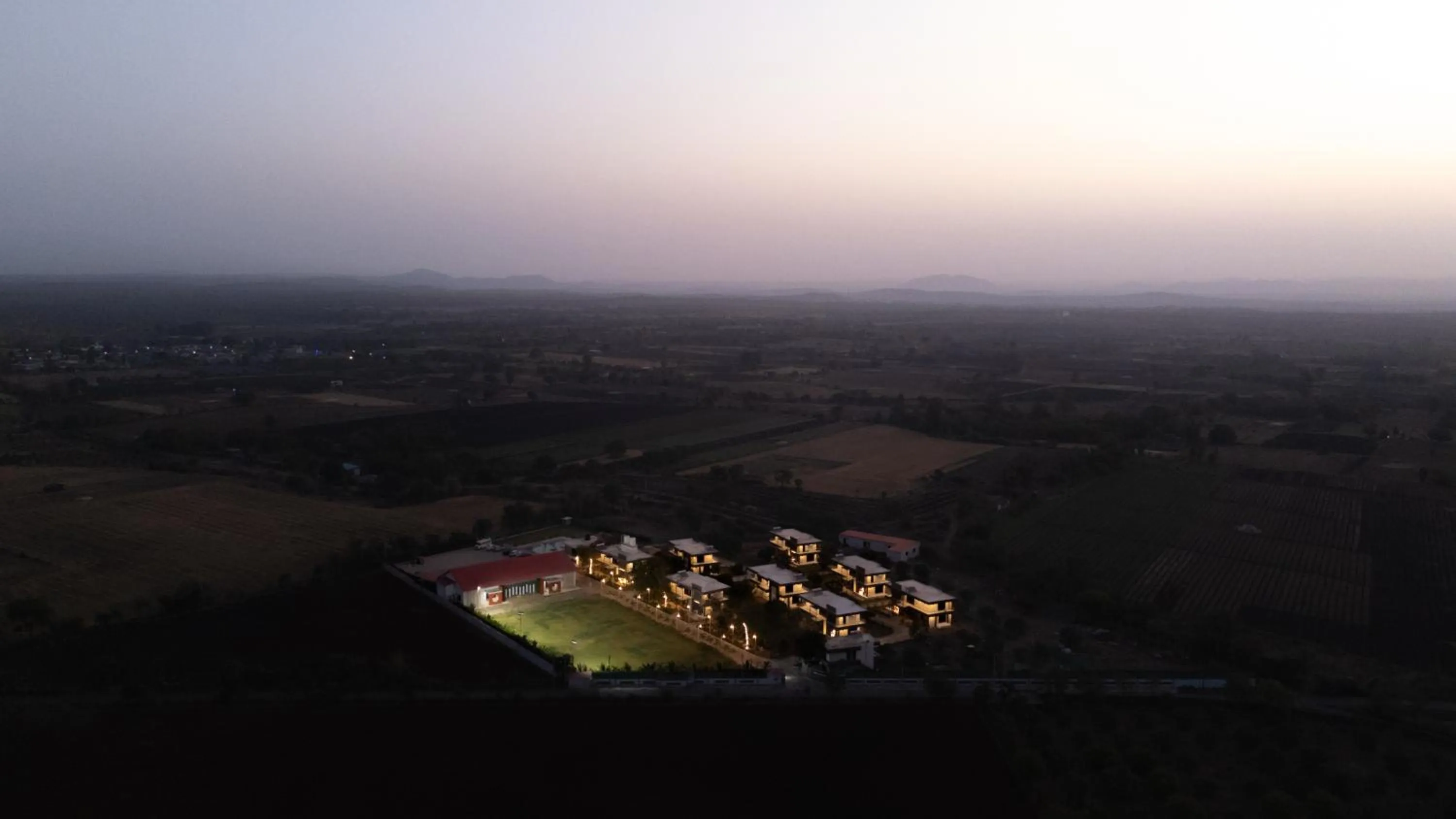 Bird's eye view in Daksh Eden Greenz -A Luxury Resort in Sasan Gir