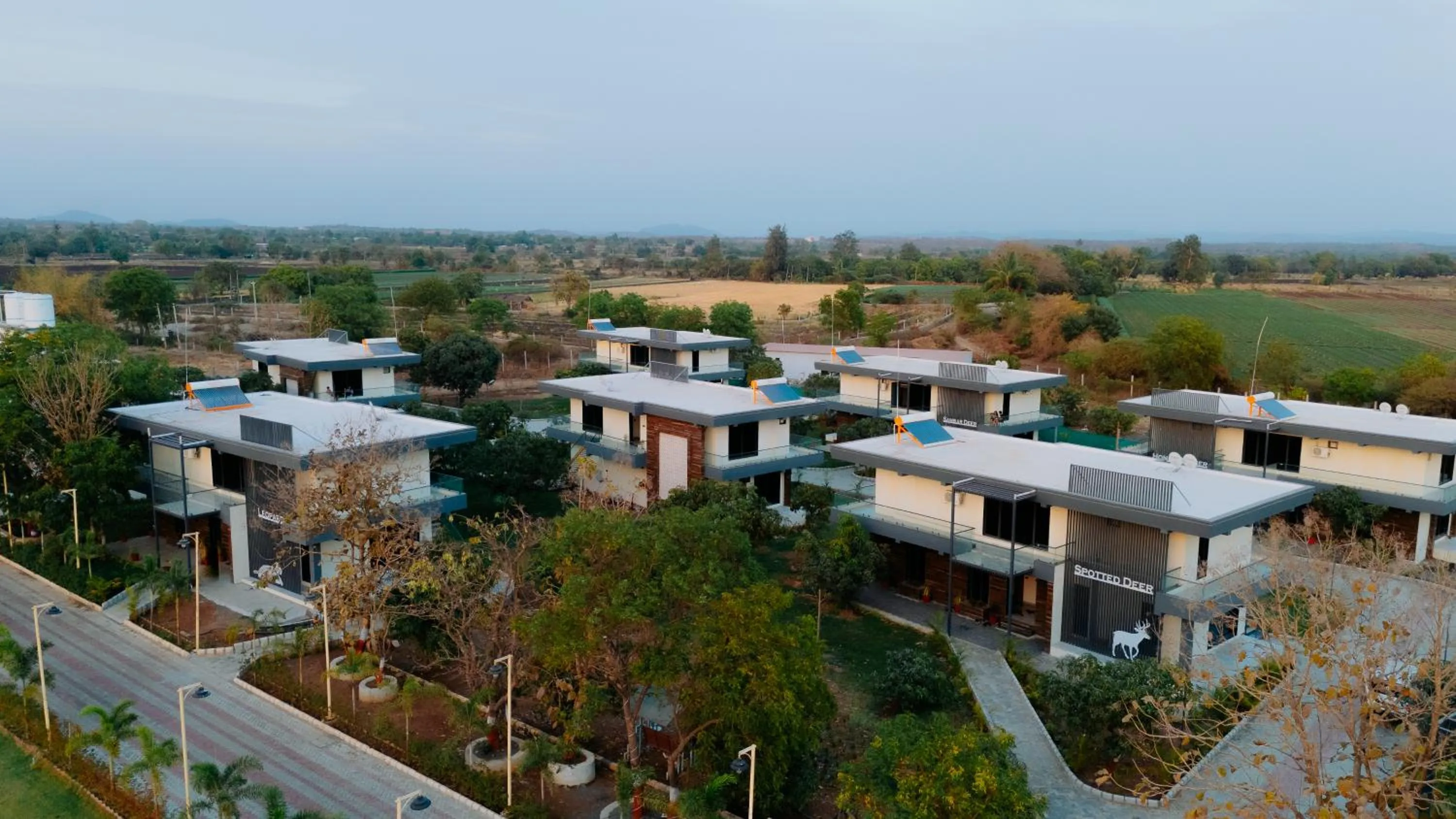Property building in Daksh Eden Greenz -A Luxury Resort in Sasan Gir