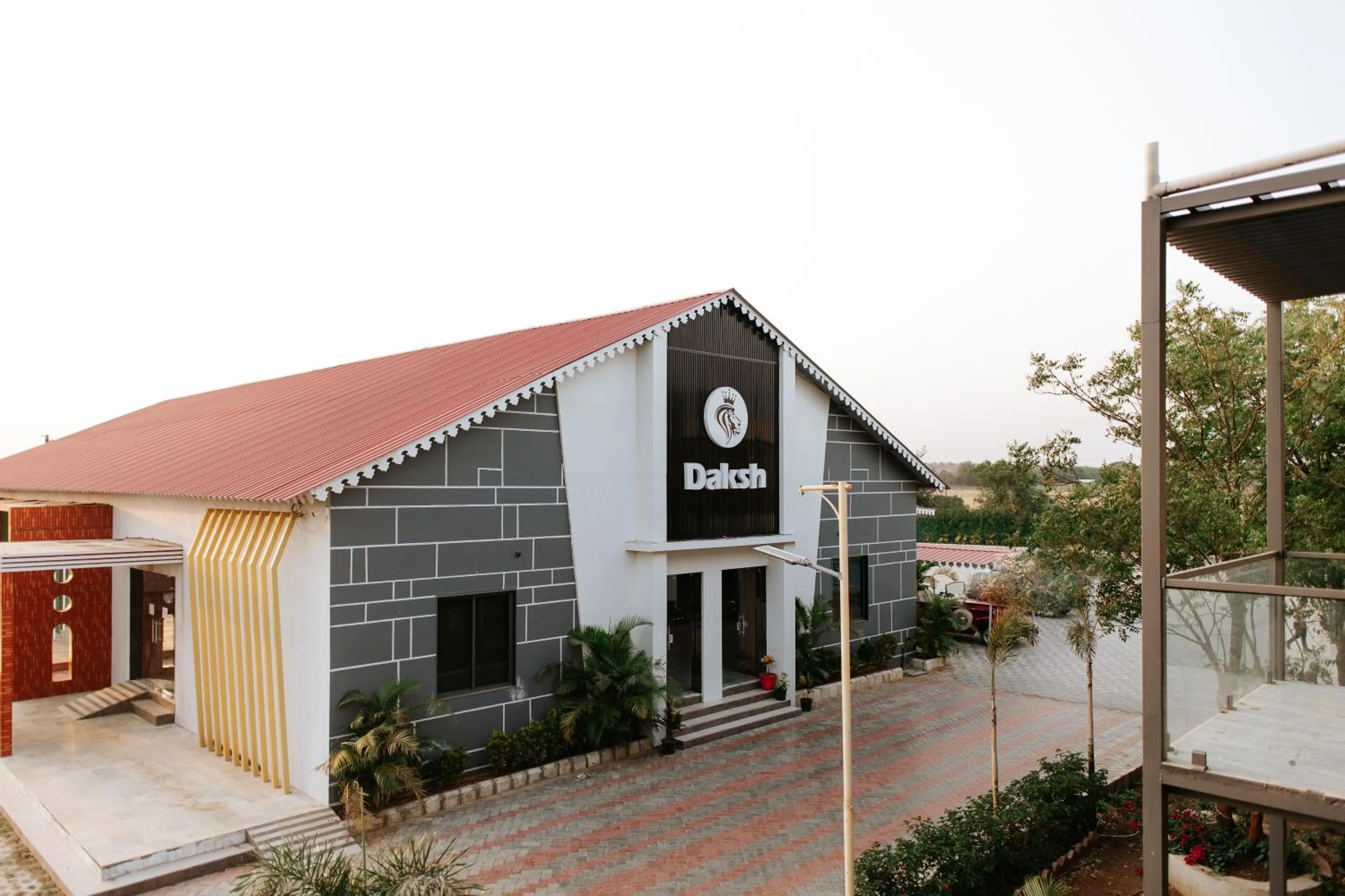 Property building in Daksh Eden Greenz -A Luxury Resort in Sasan Gir