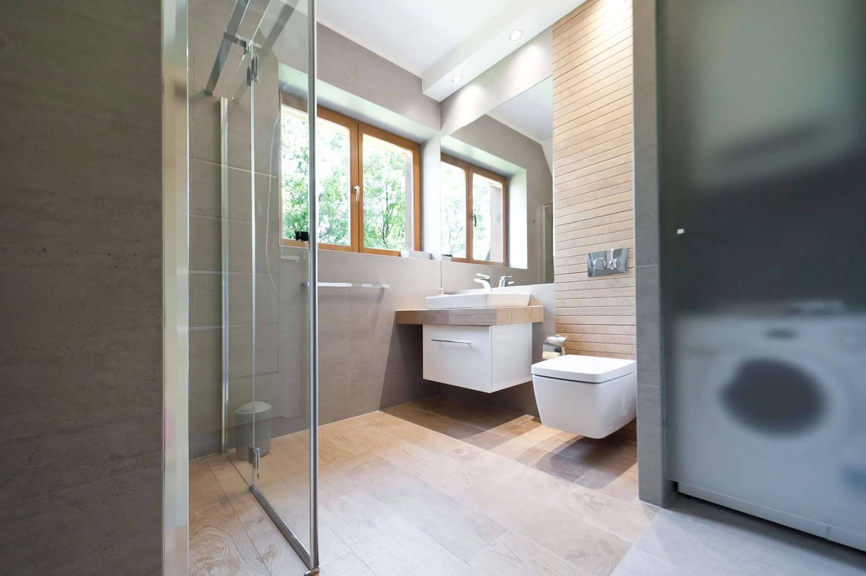 Bathroom in Apartamenty Lipki Park, Sun & Snow