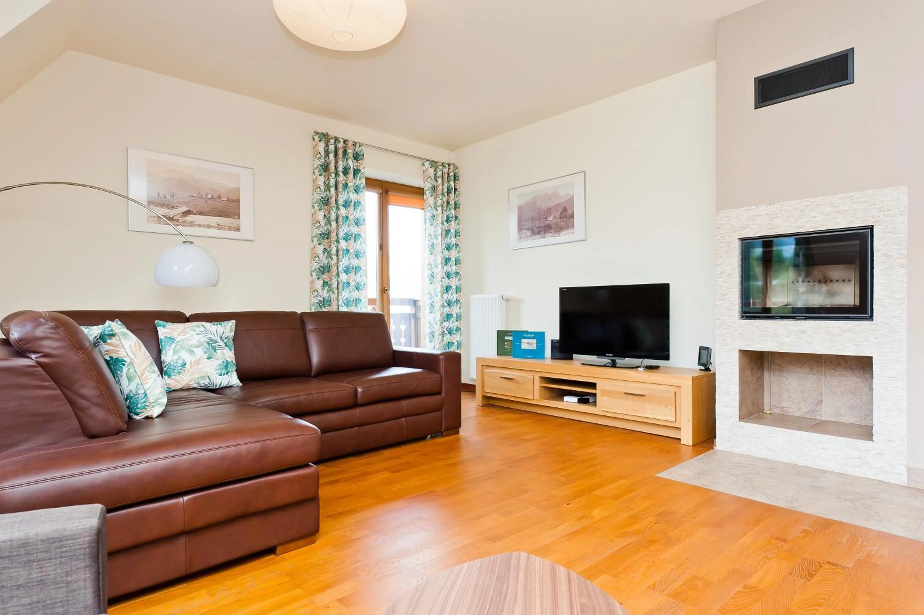 Living room in Apartamenty Lipki Park, Sun & Snow