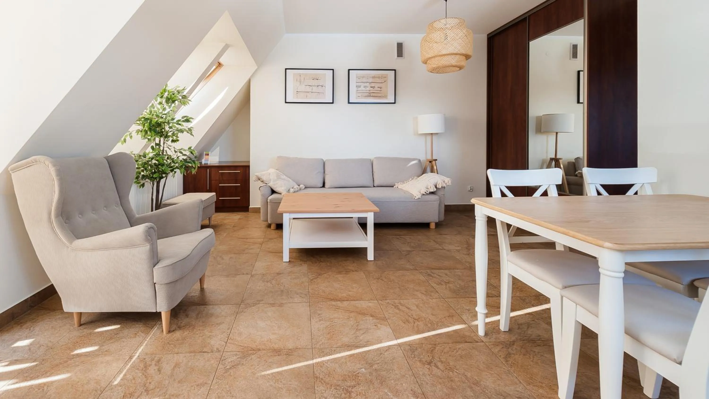 Living room in Apartamenty Lipki Park, Sun & Snow