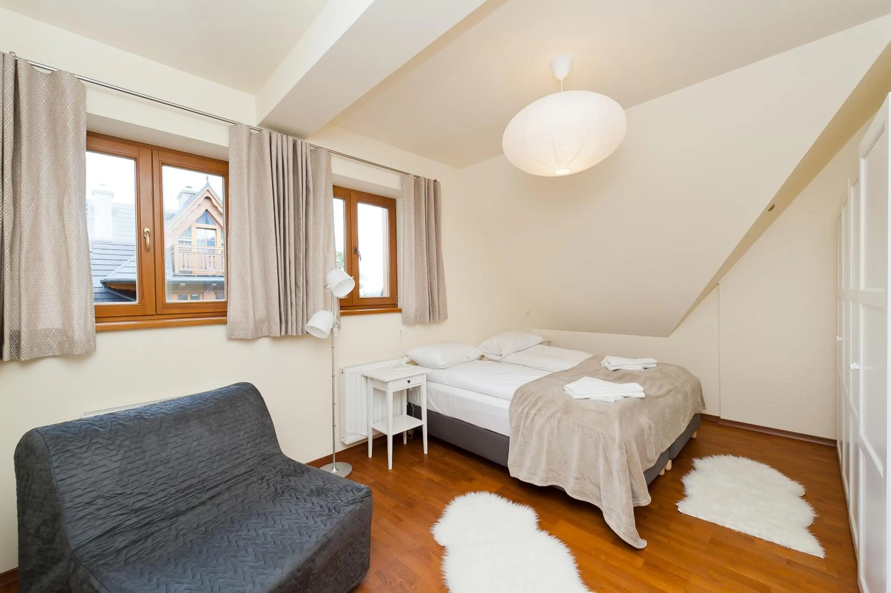 Photo of the whole room, Bed in Apartamenty Lipki Park, Sun & Snow