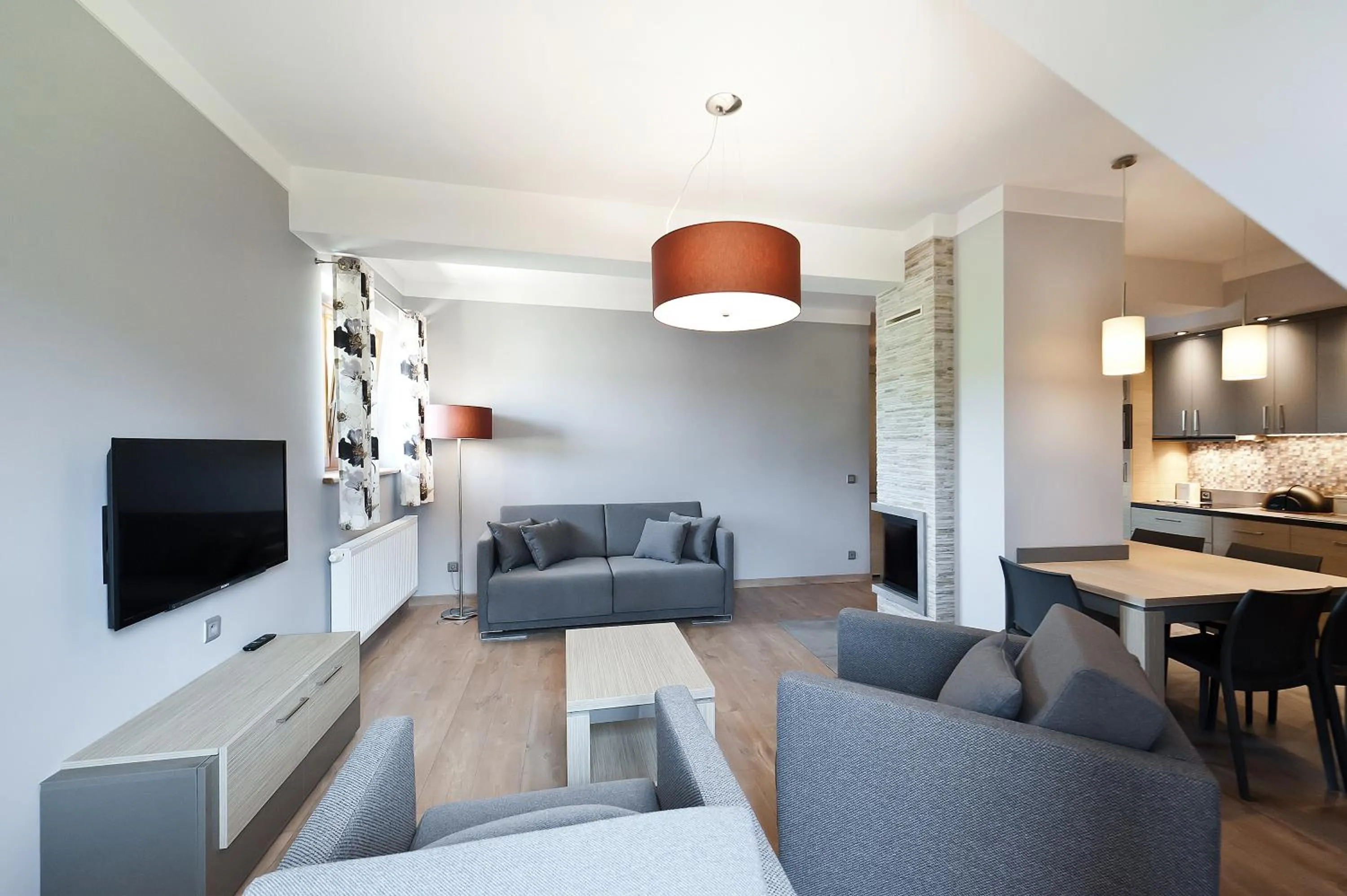 Living room in Apartamenty Lipki Park, Sun & Snow