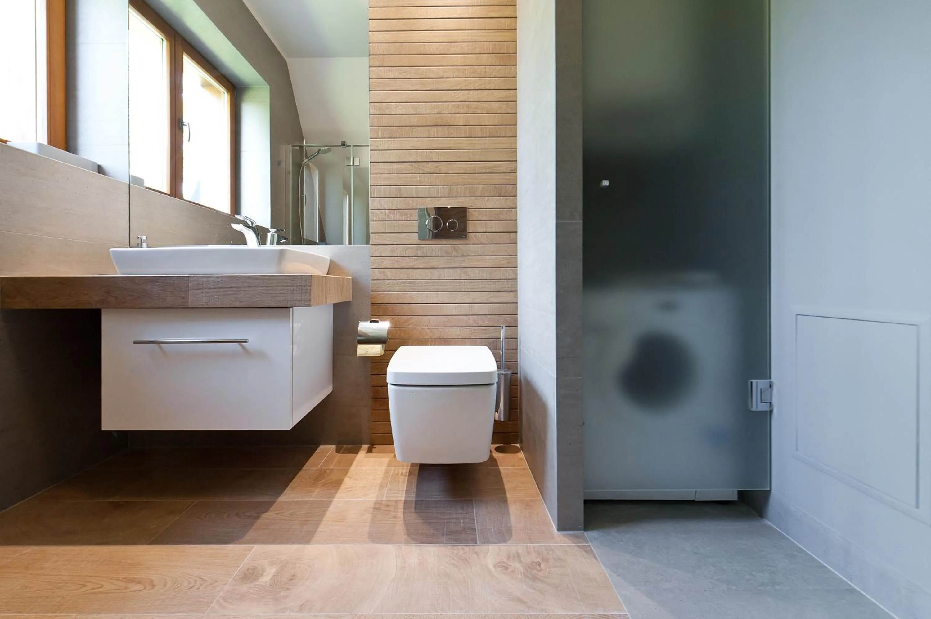 Bathroom in Apartamenty Lipki Park, Sun & Snow