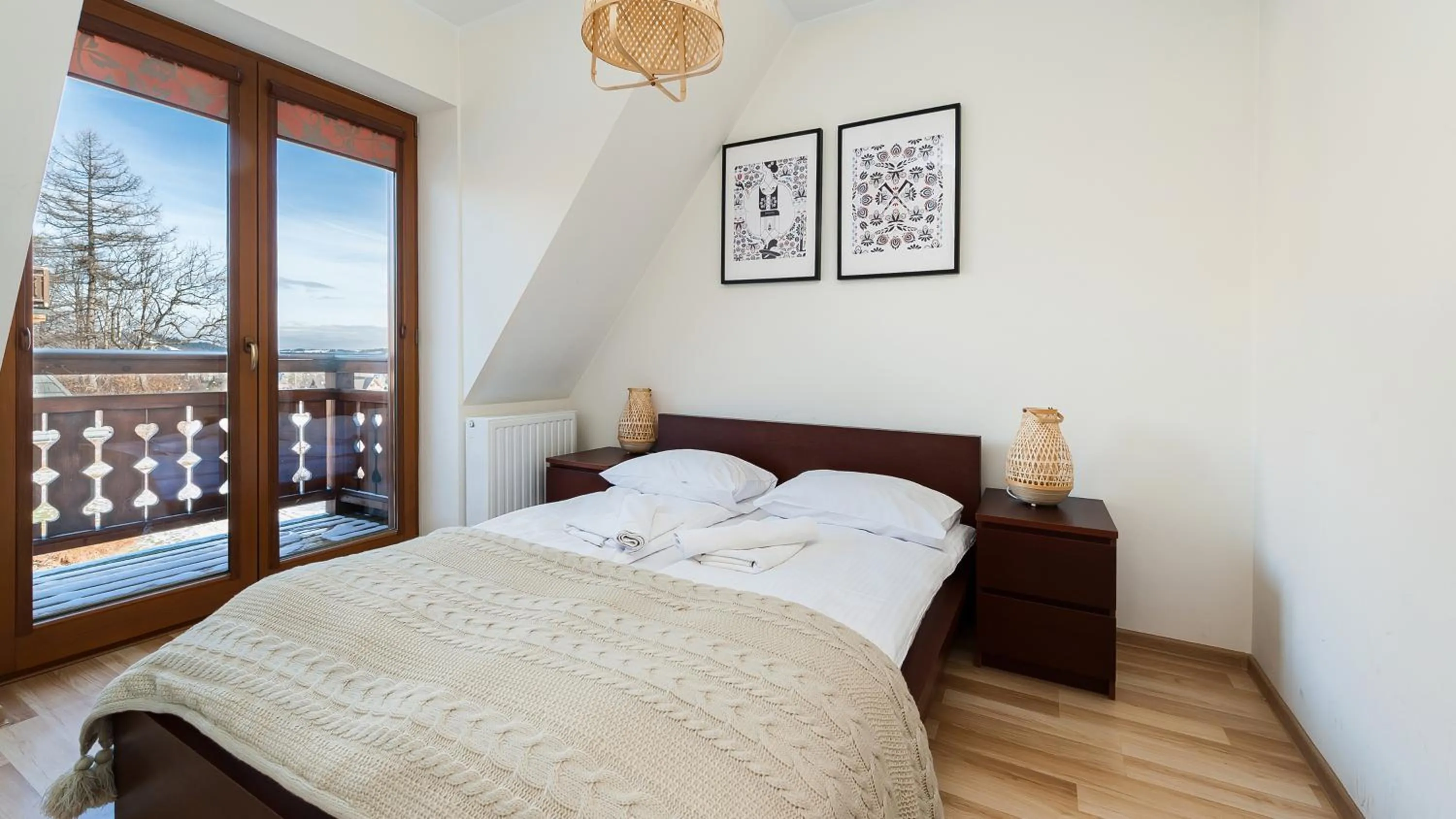 Bed in Apartamenty Lipki Park, Sun & Snow