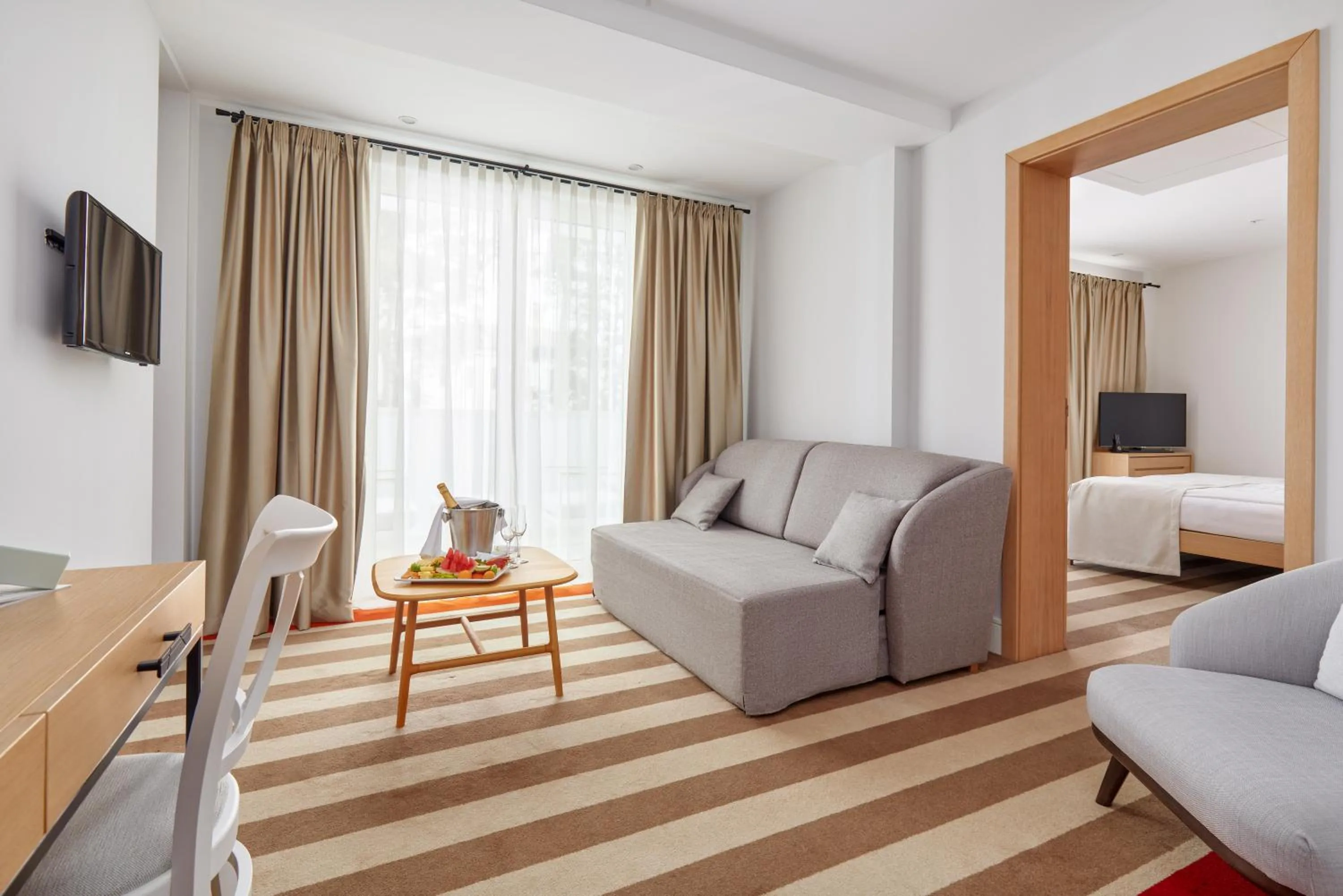 Time of day in Hotel Budva