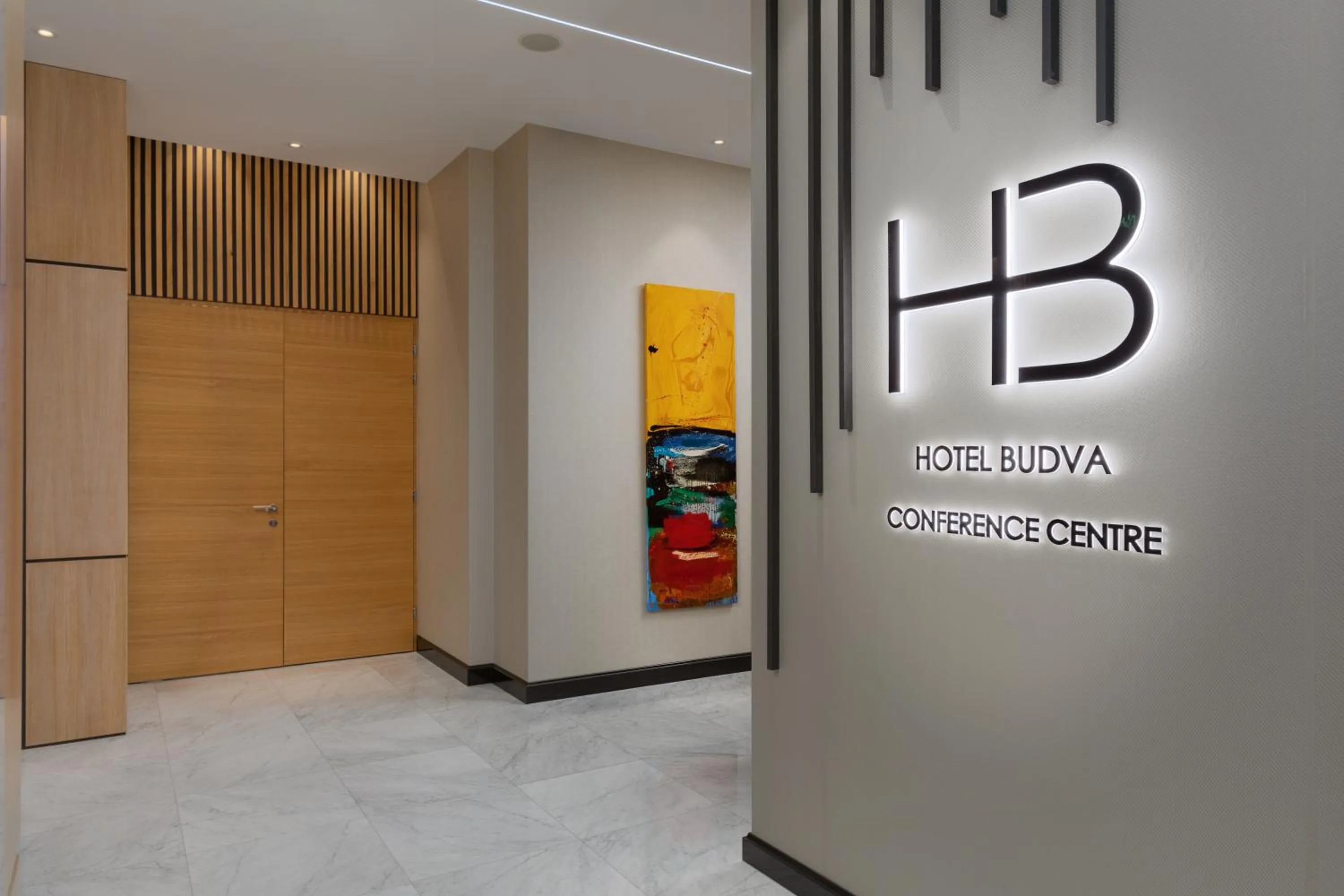 Logo/Certificate/Sign in Hotel Budva