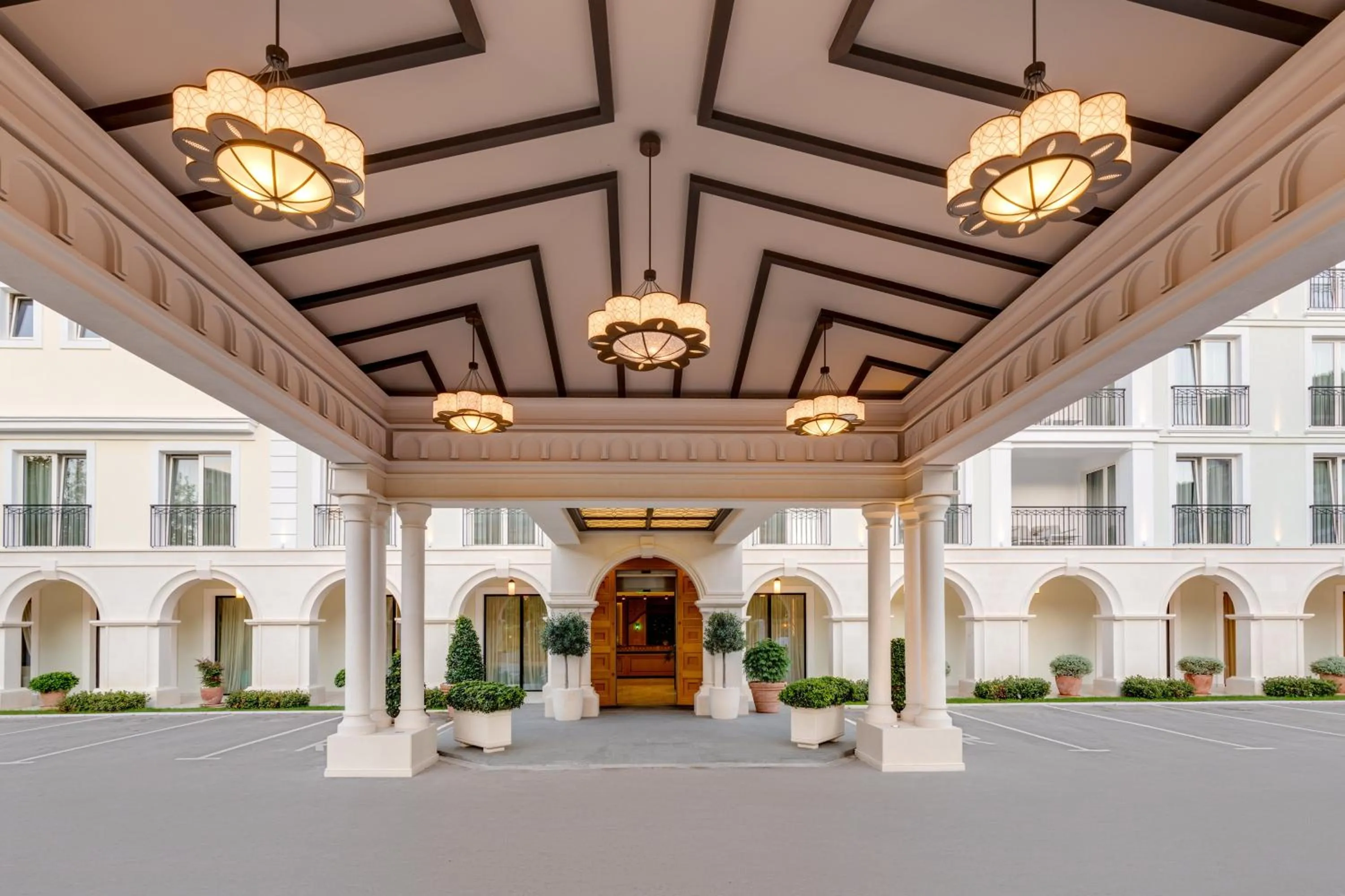 Facade/entrance in Hotel Budva