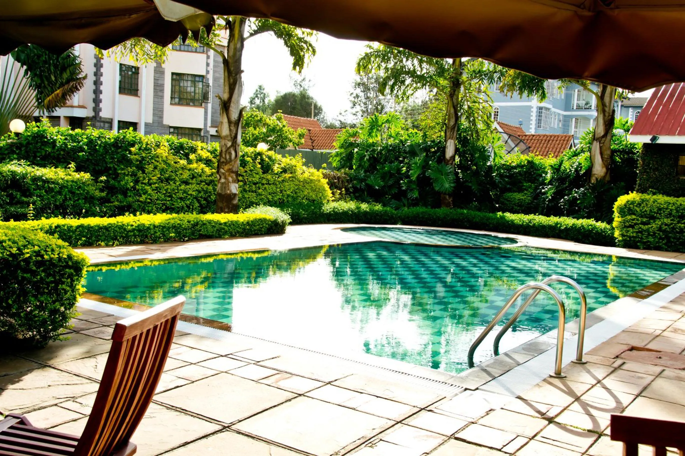 Swimming pool in Natural Oak Apartments