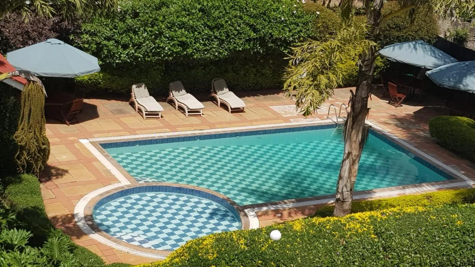 Garden in Natural Oak Apartments