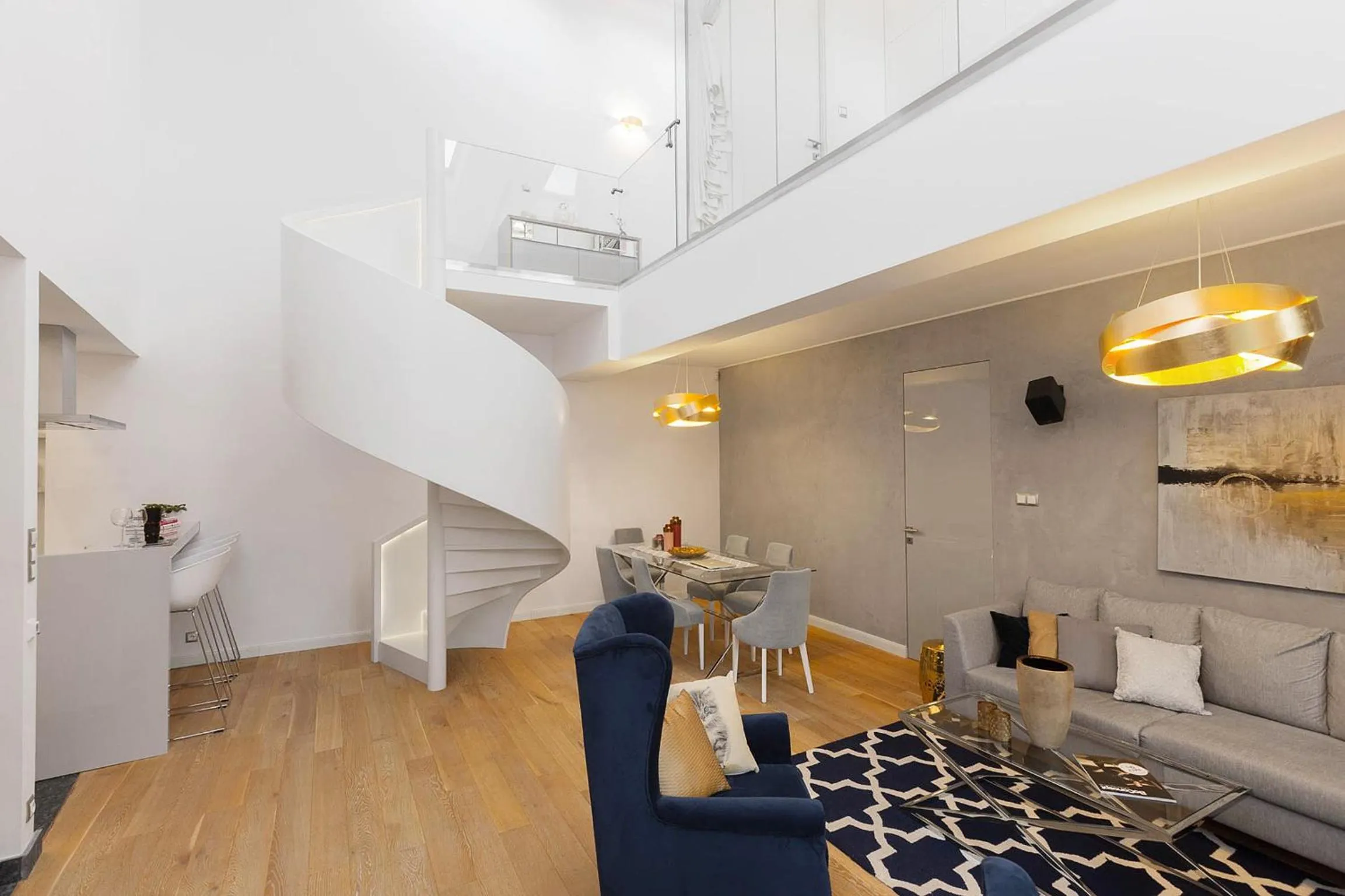 Living room in MINT Luxury Apartments at the Main Square