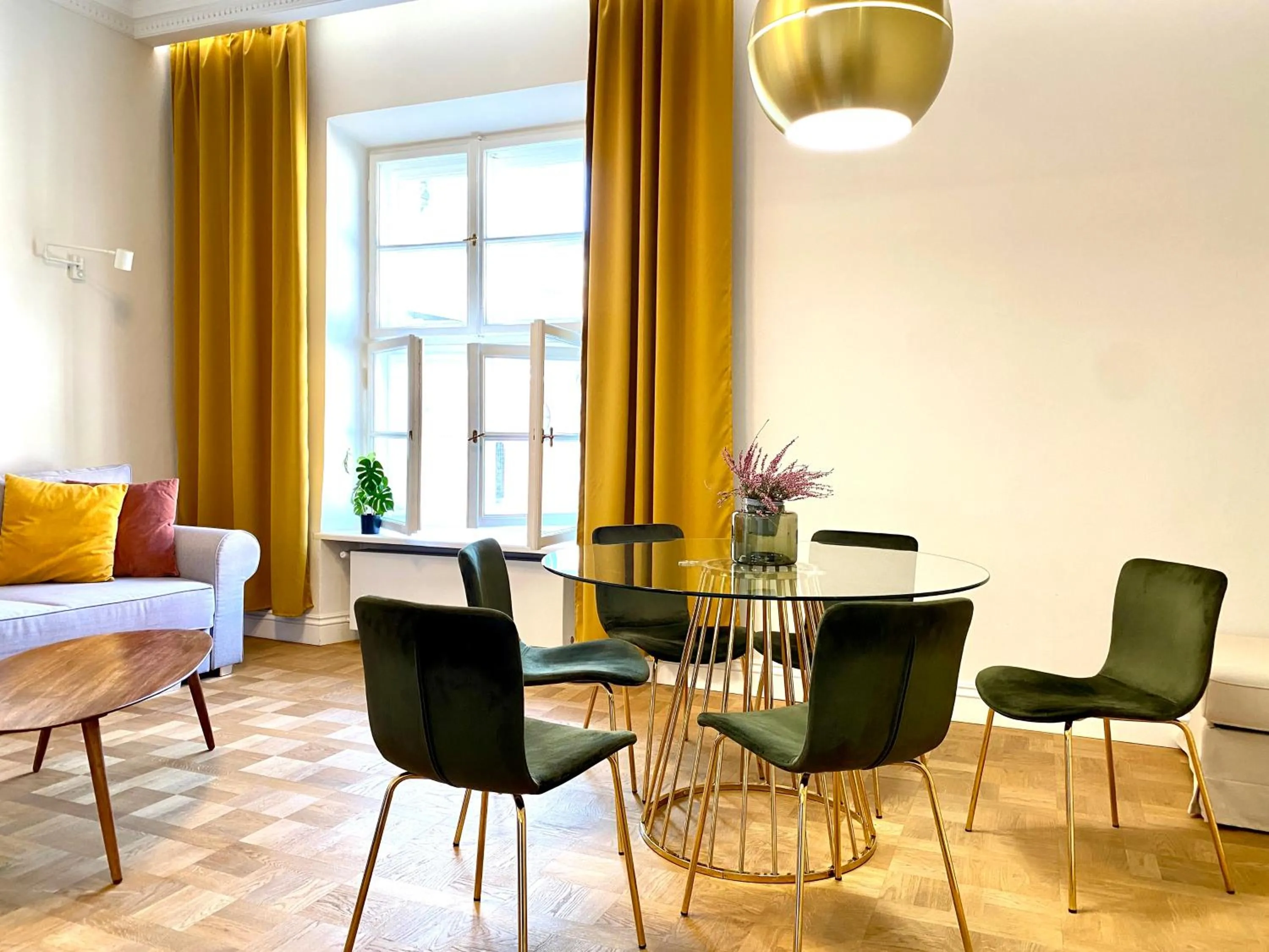 Living room in MINT Luxury Apartments at the Main Square