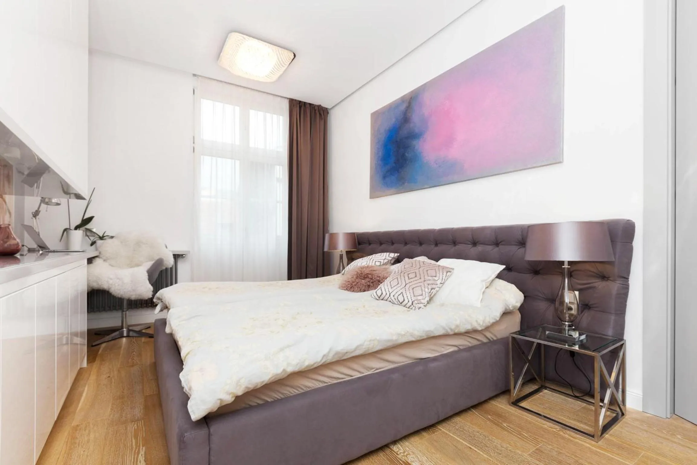 Bedroom, Bed in MINT Luxury Apartments at the Main Square