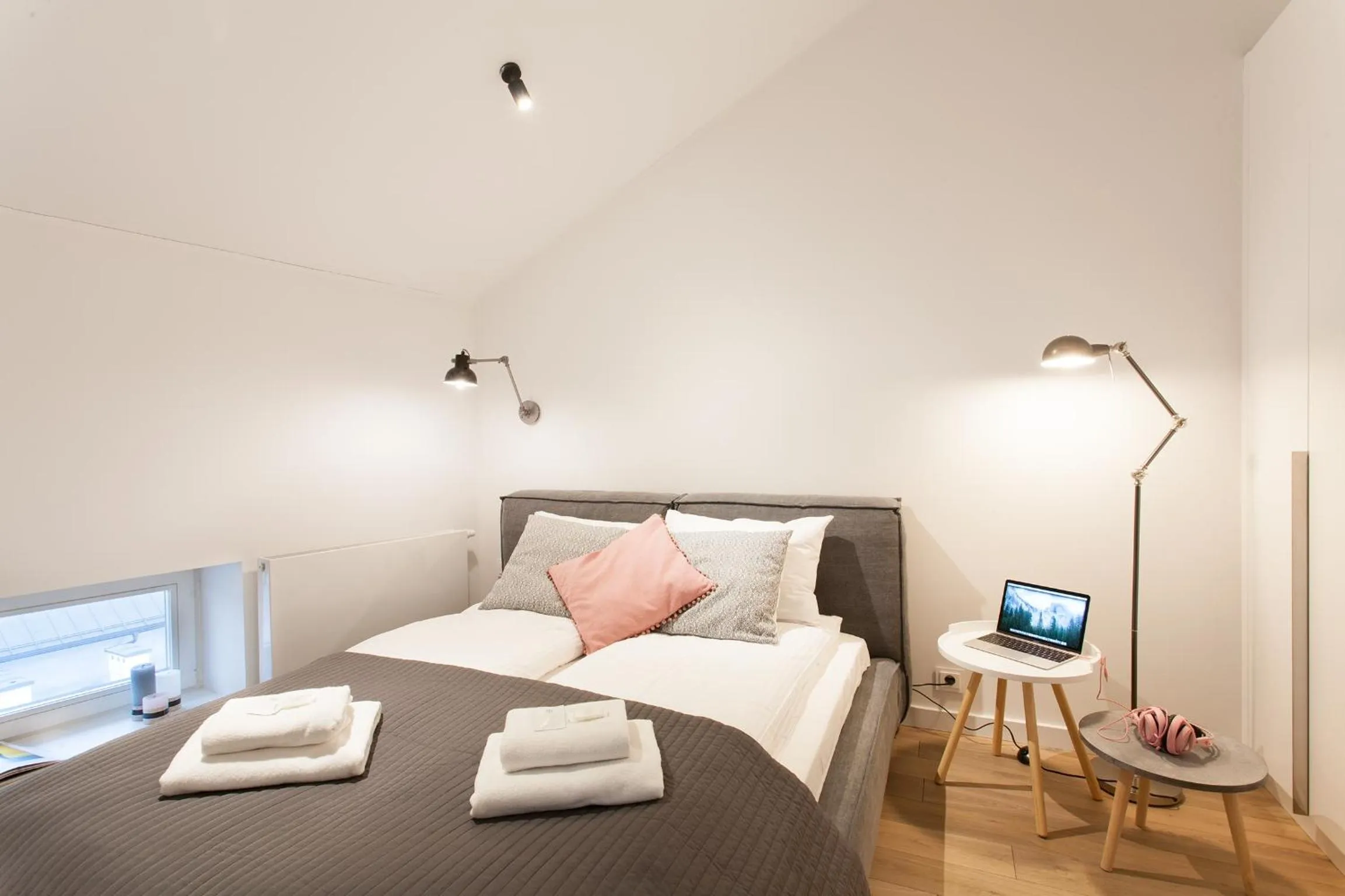 Bedroom, Bed in MINT Luxury Apartments at the Main Square