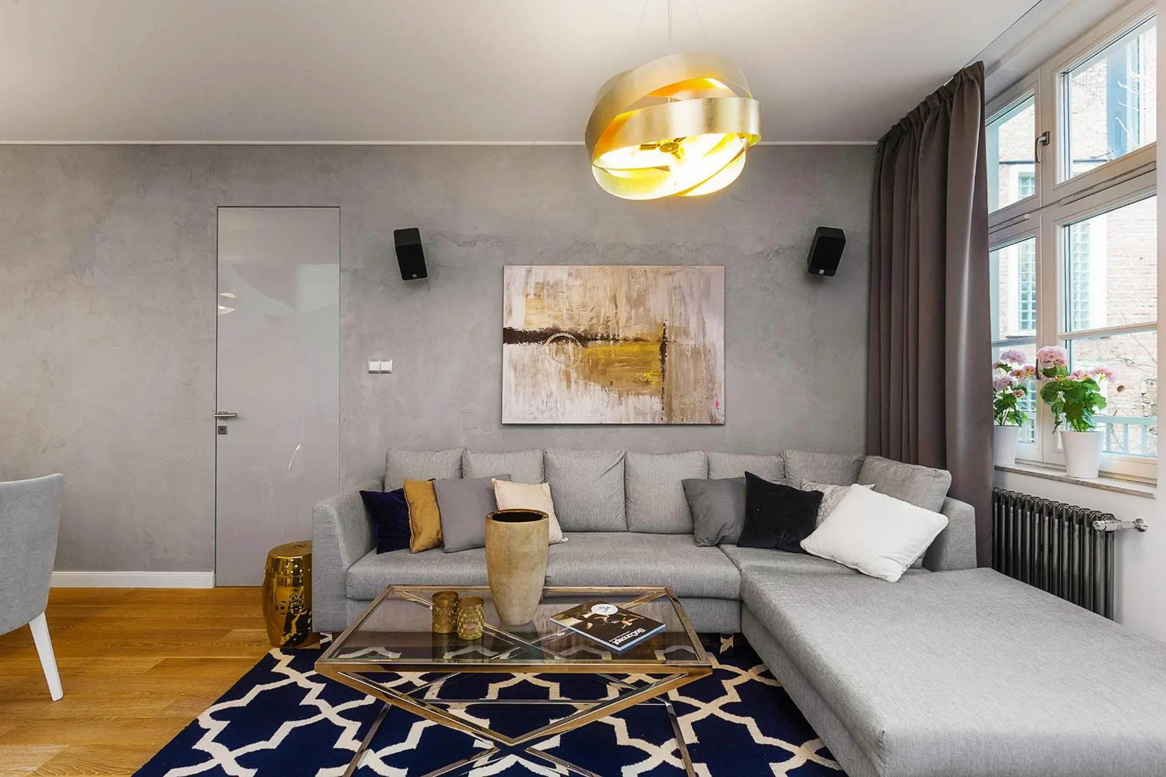 Living room in MINT Luxury Apartments at the Main Square