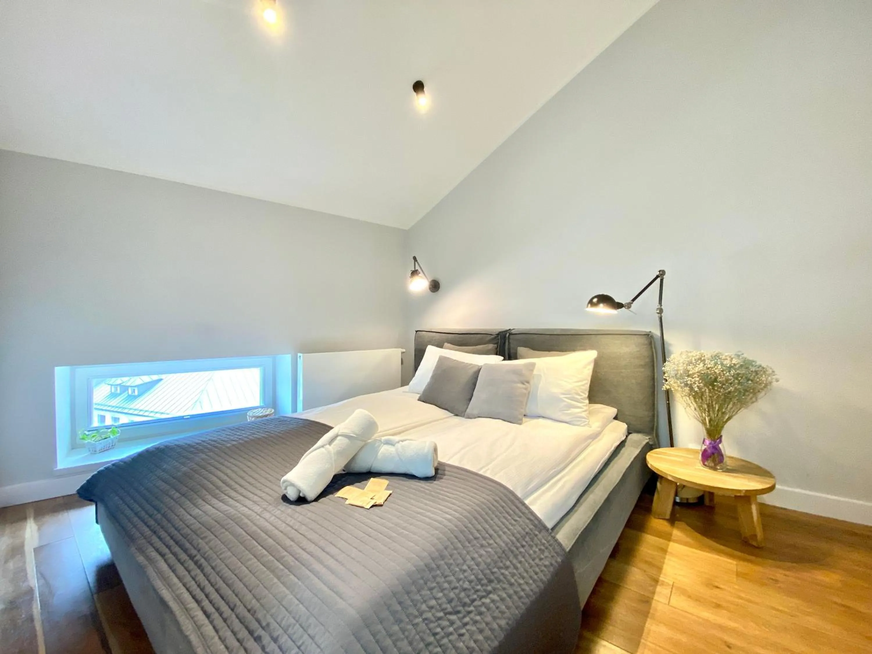 Bedroom, Bed in MINT Luxury Apartments at the Main Square