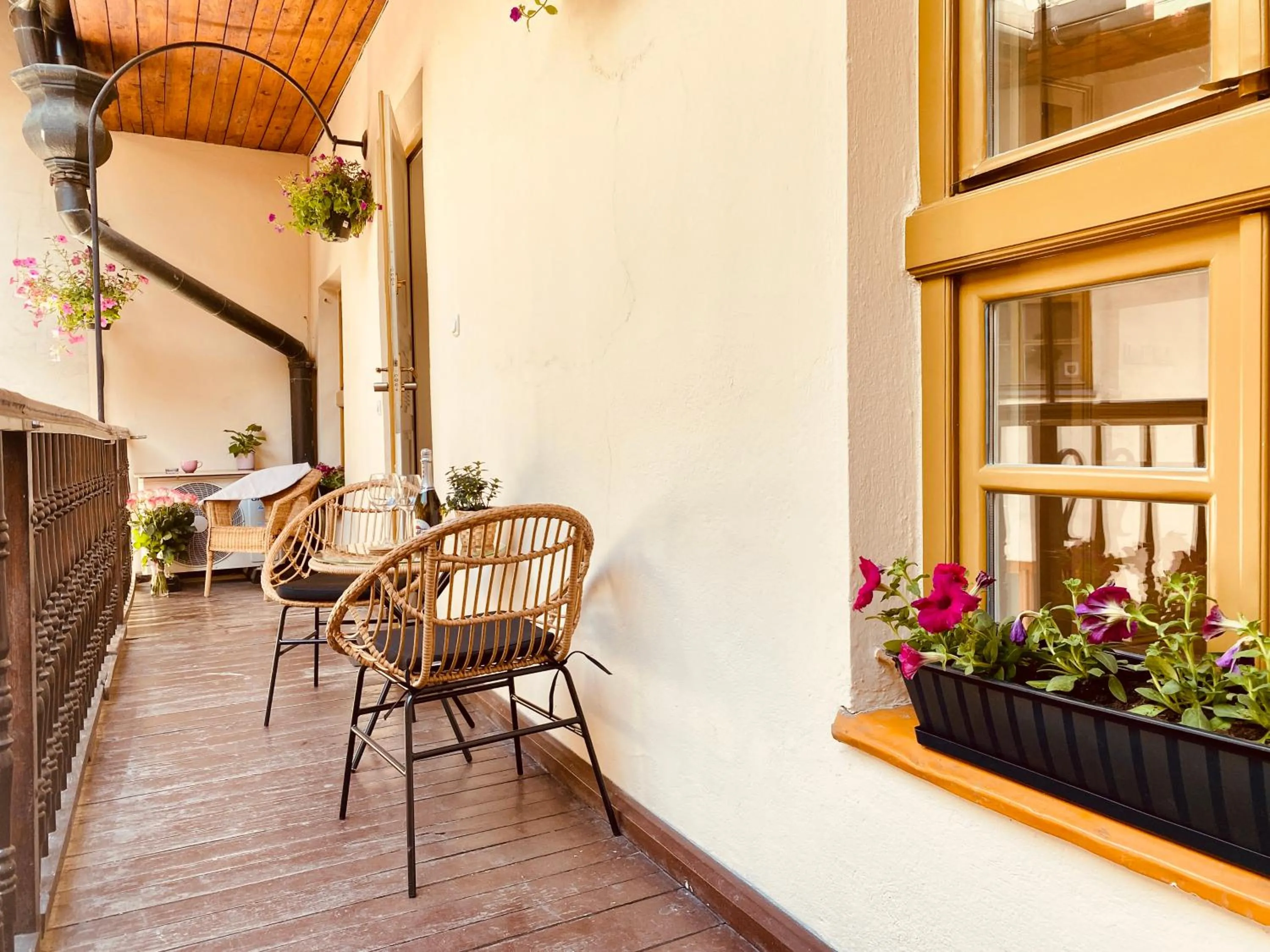 Balcony/Terrace in MINT Luxury Apartments at the Main Square