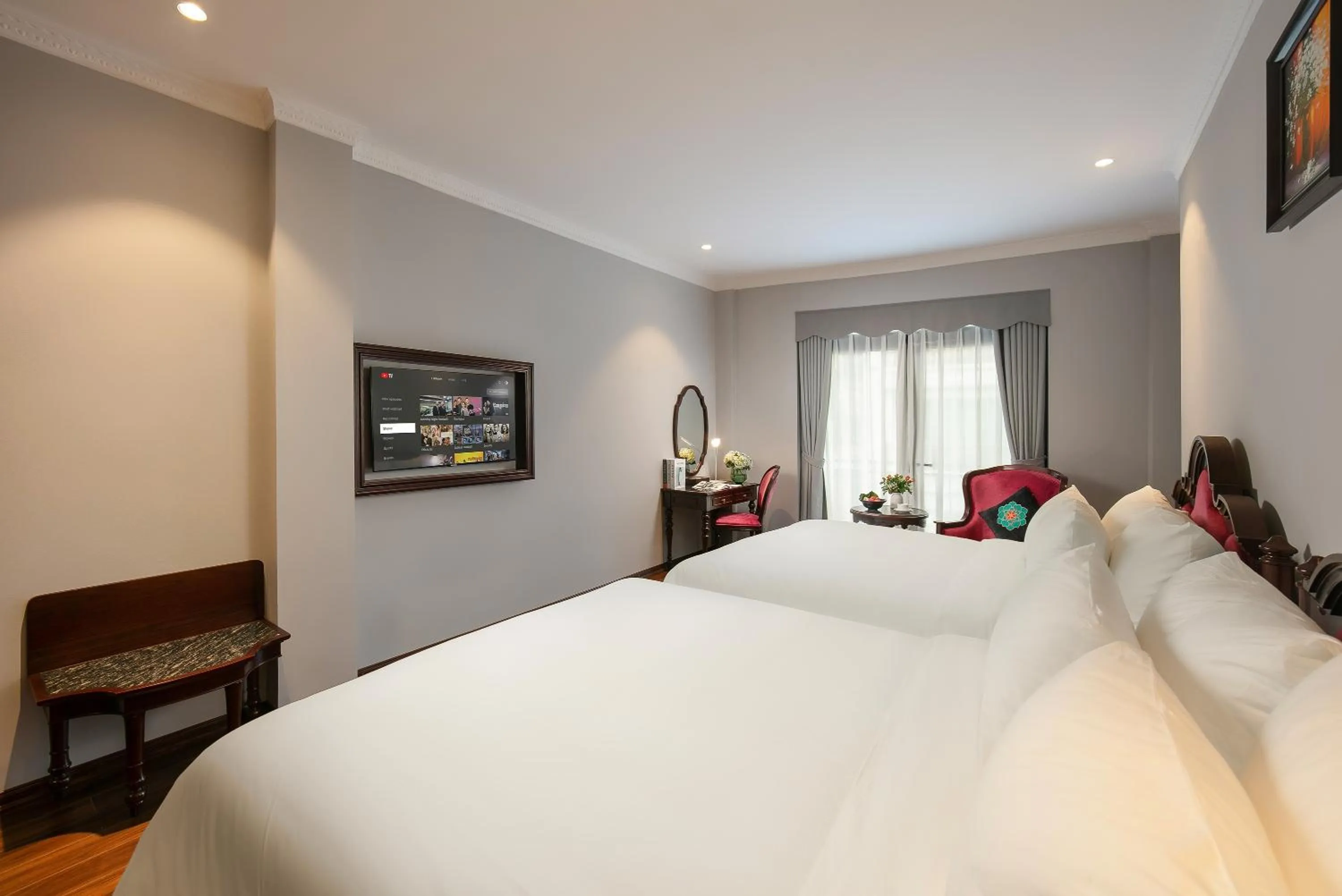 Bedroom, Bed in Serene Central Hotel