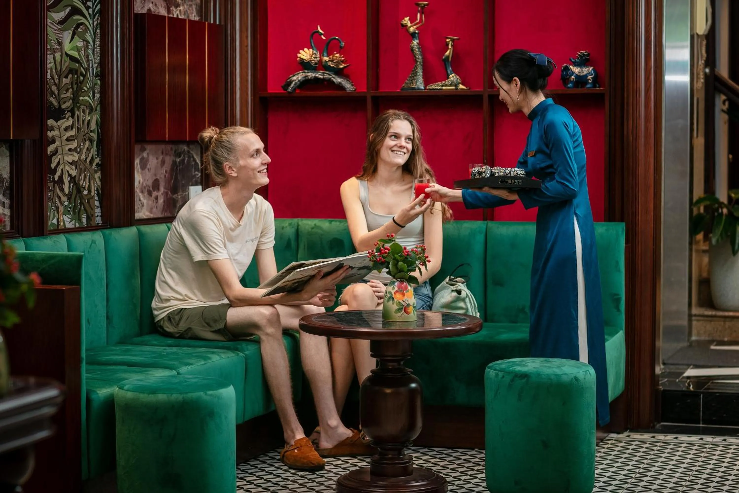 Lobby or reception in Serene Central Hotel