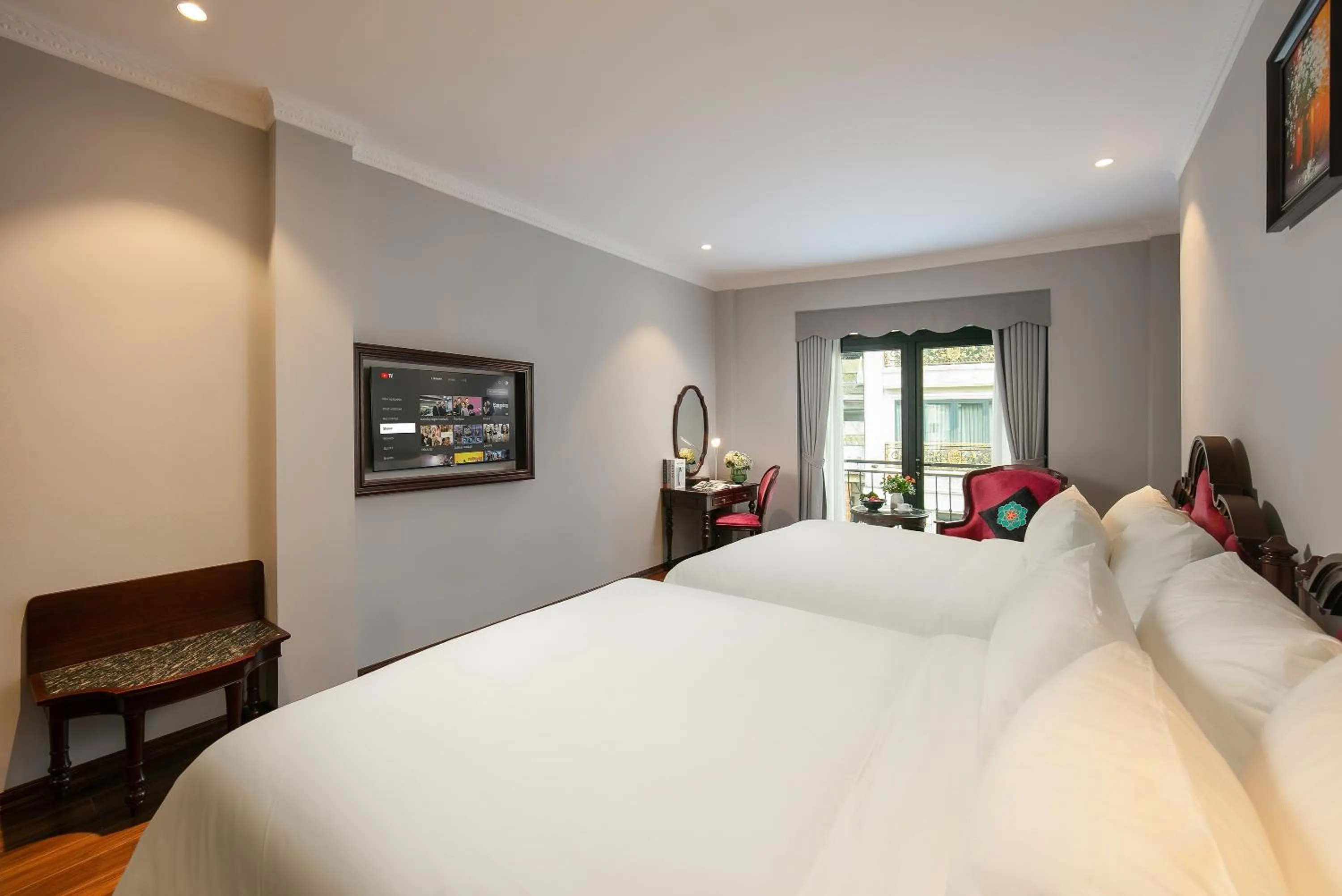 Bedroom, Bed in Serene Central Hotel